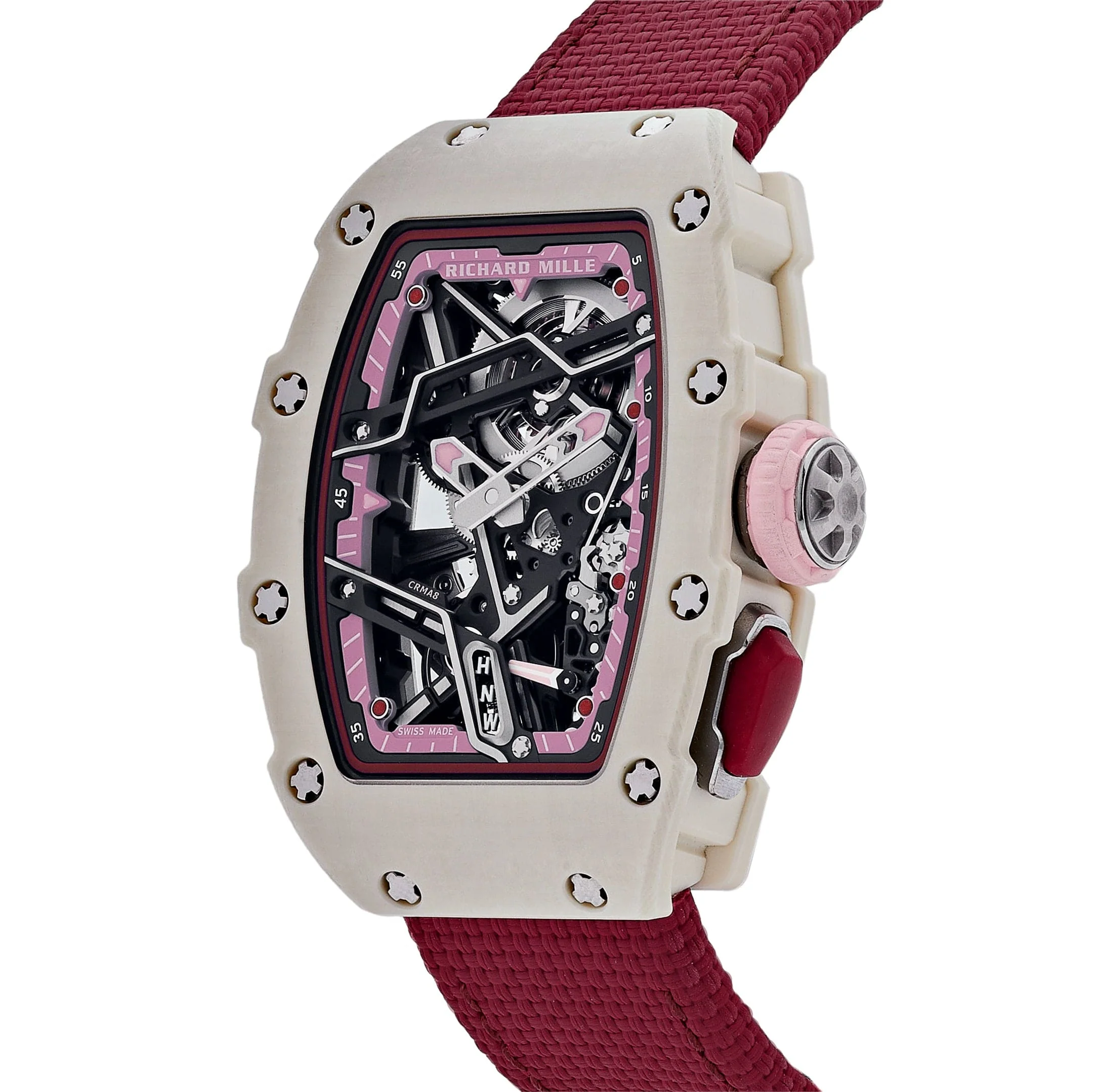 Richard Mille RM 07-04 'Ladies' White Quartz TPT Automatic Sport