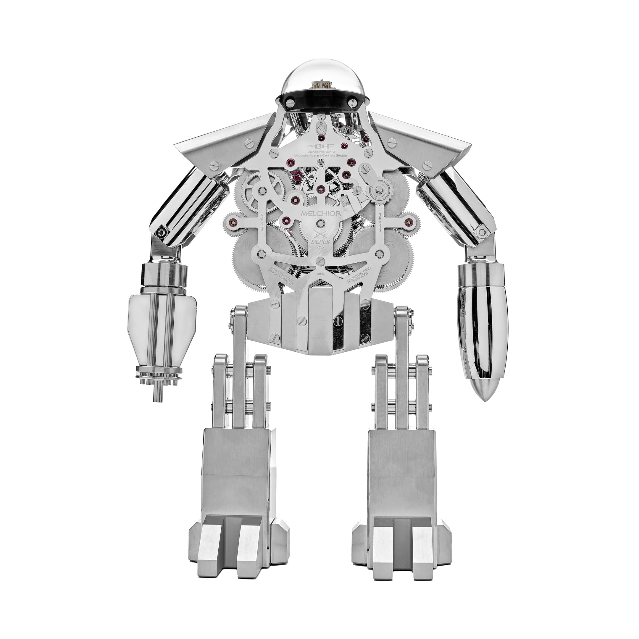 L’ÉPÉE 1839 × MB&F Robot Melchior Light Edition 50.6802/101 Limited Edition