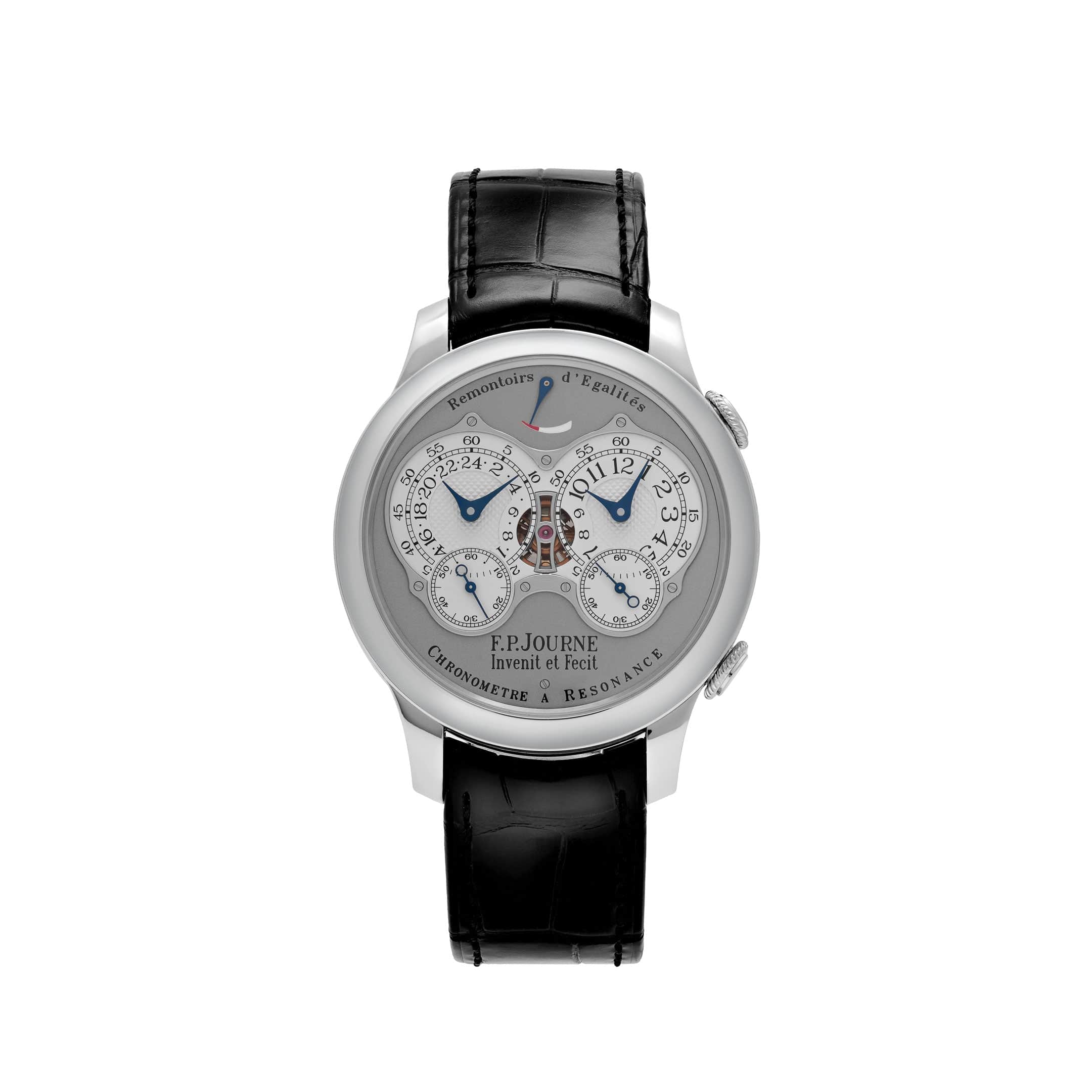 F.P.Journe Chronomètre À Résonance Ref. RQ Platinum Silver Dial