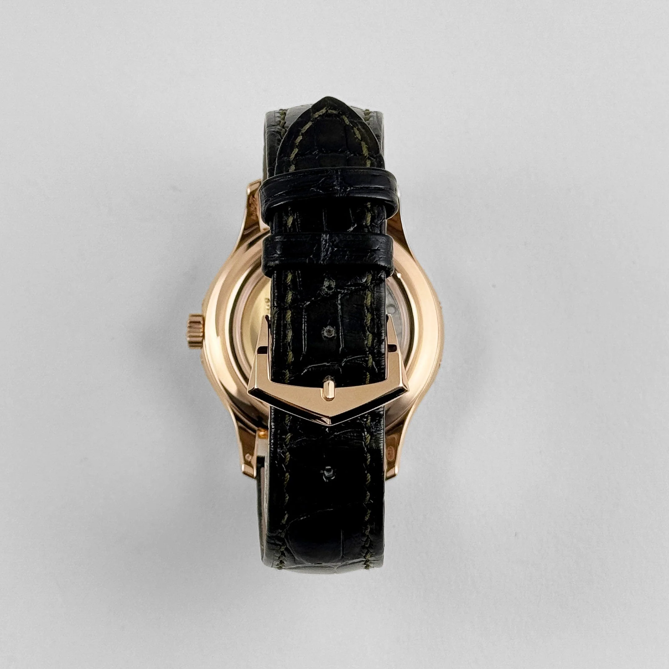 Patek Philippe Complications 5205R-011 Annual Calendar Moon Phases Rose Gold Green Dial (2022)