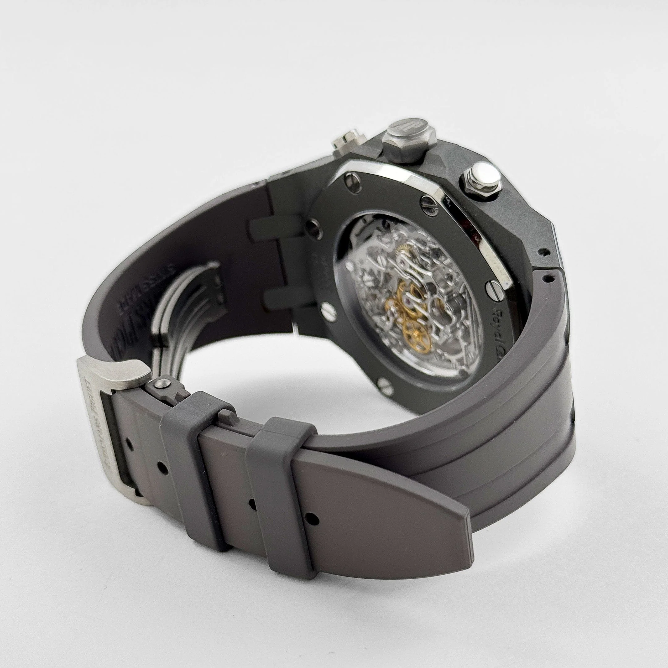Audemars Piguet Royal Oak 26347TI.OO.D004CR.01 Tourbillon Chronograph Titanium Openworked Dial Boutique Only Edition