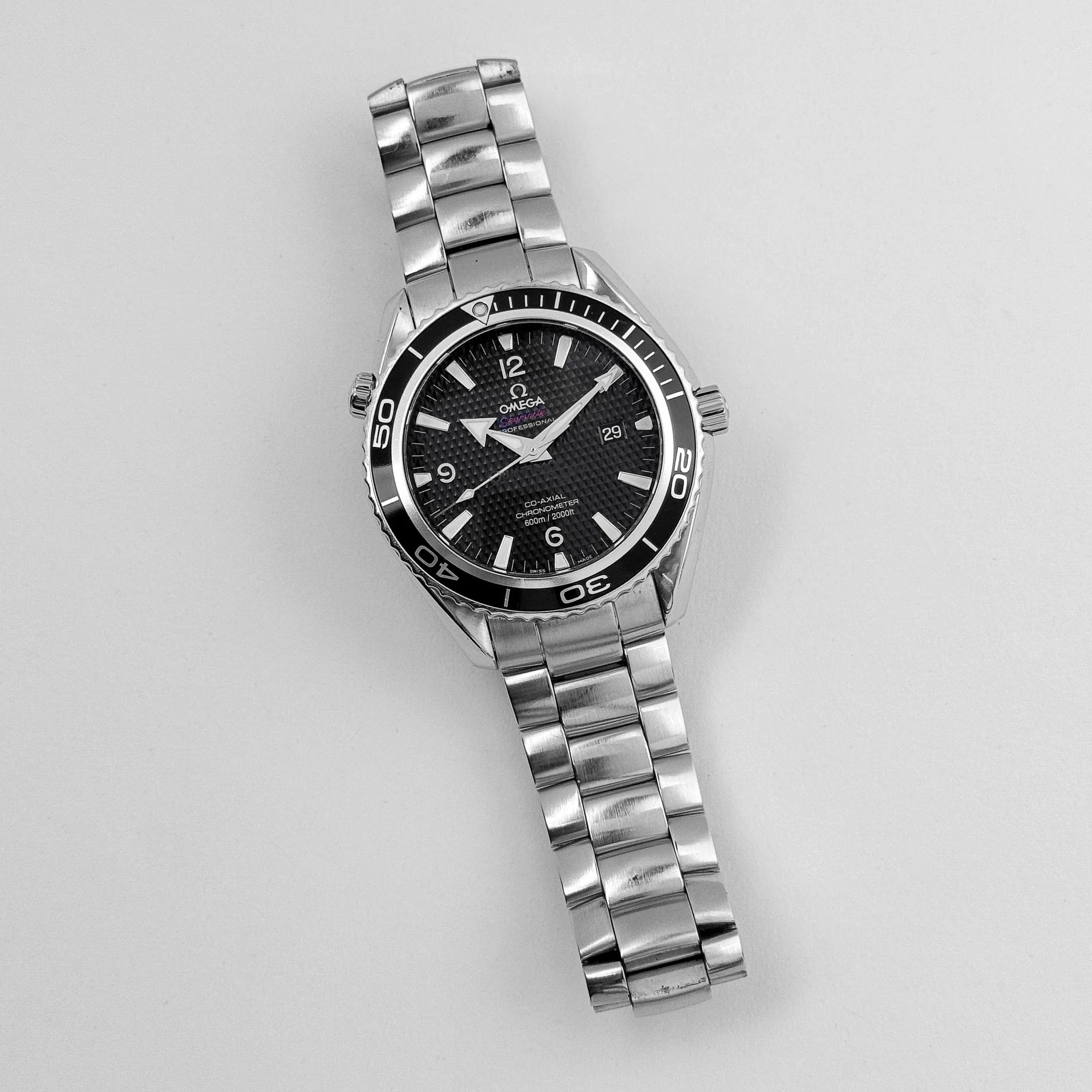 Omega Seamaster Planet Ocean 222.30.46.20.01.001  600m “Quantum of Solace” Black Dial Limited Edition (2008)