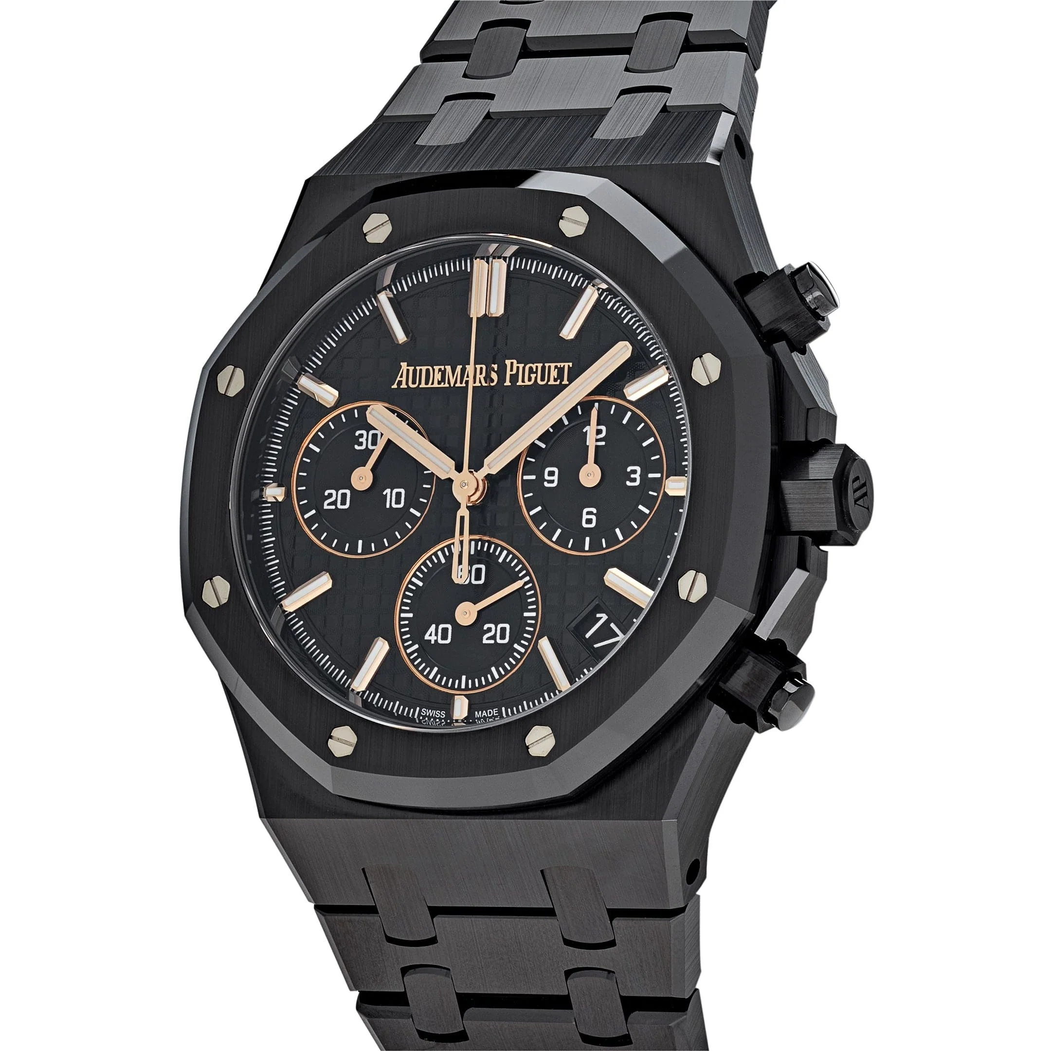 Audemars Piguet Royal Oak 26240CE.OO.1225CE.01 Selfwinding Chronograph '50th Anniversary' Black Ceramic