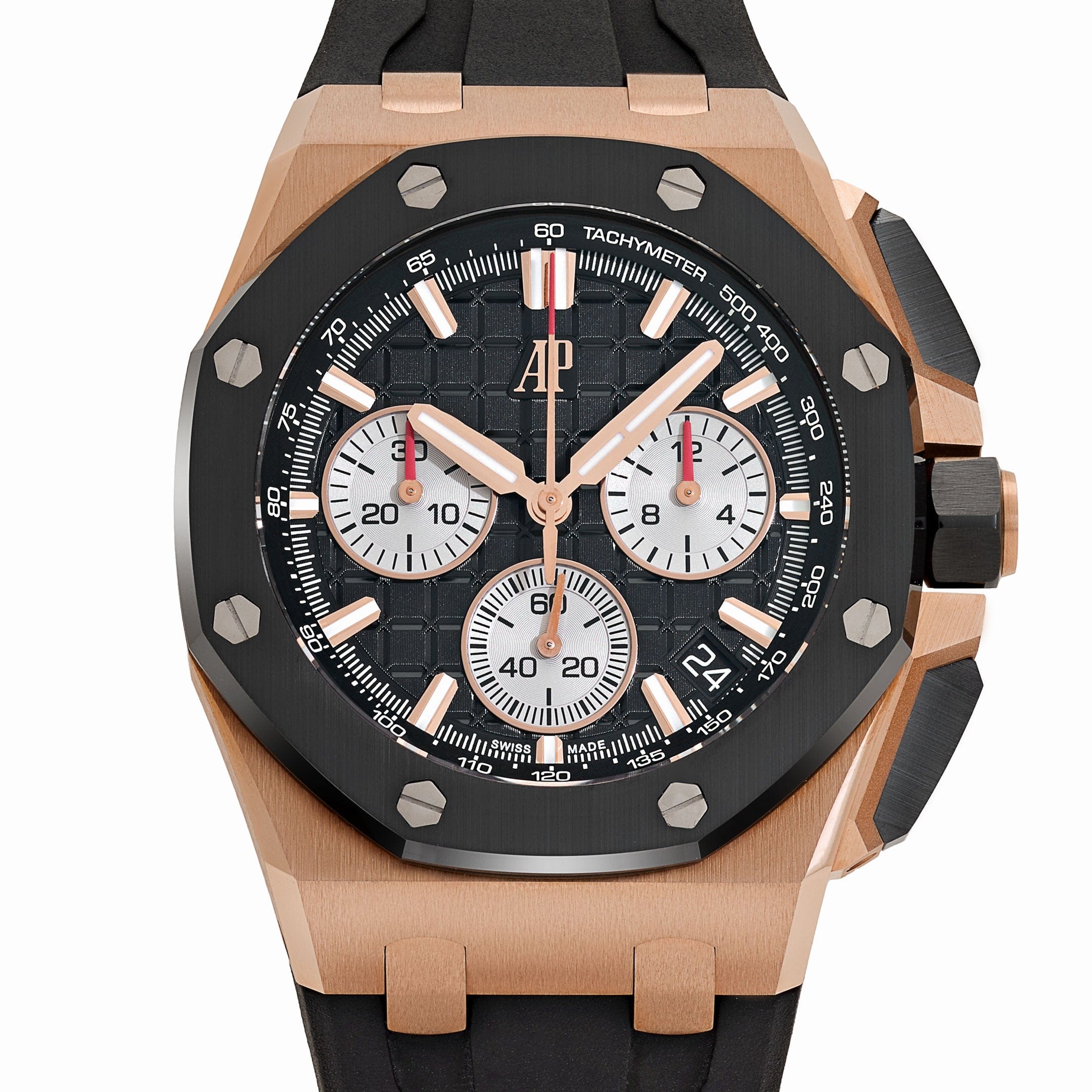 Audemars Piguet Royal Oak Offshore 26420RO.OO.A002CA.01 Chronograph Rose Gold Black Dial (2021)
