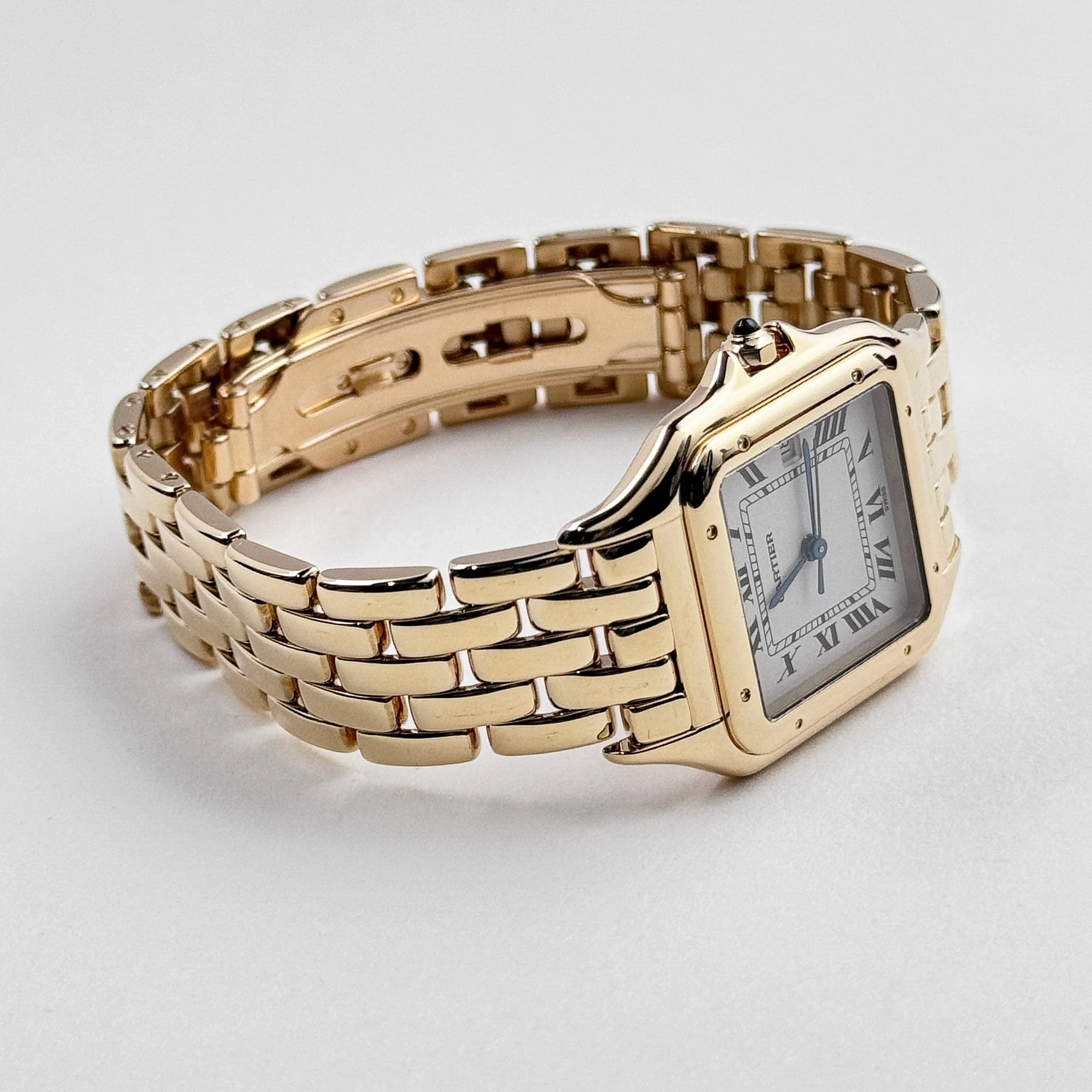 Cartier Panthere 88396 'Ladies' Yellow Gold White Dial Quartz