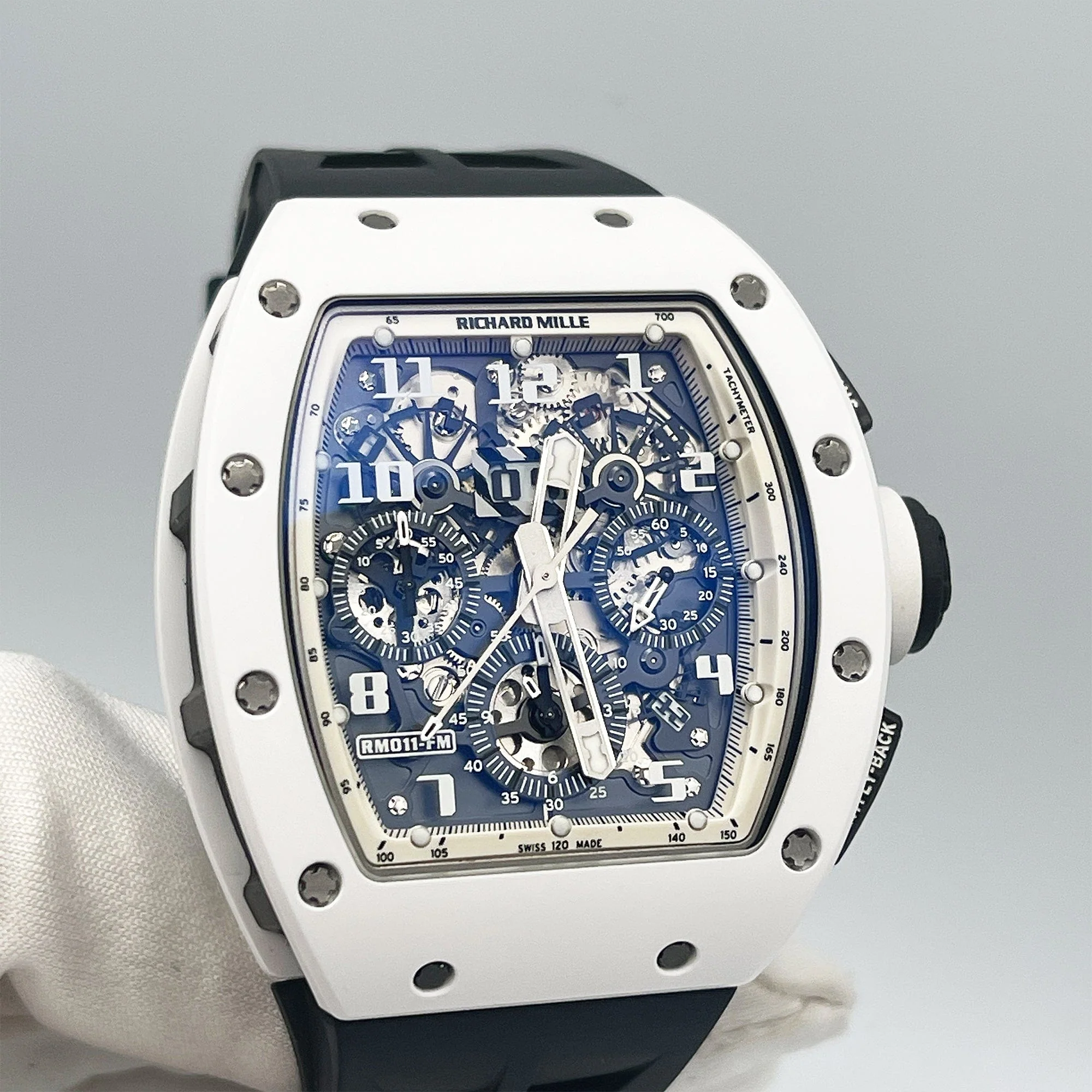 Richard Mille RM 011 FM 'White Ghost' White Ceramic Limited Edition of 30