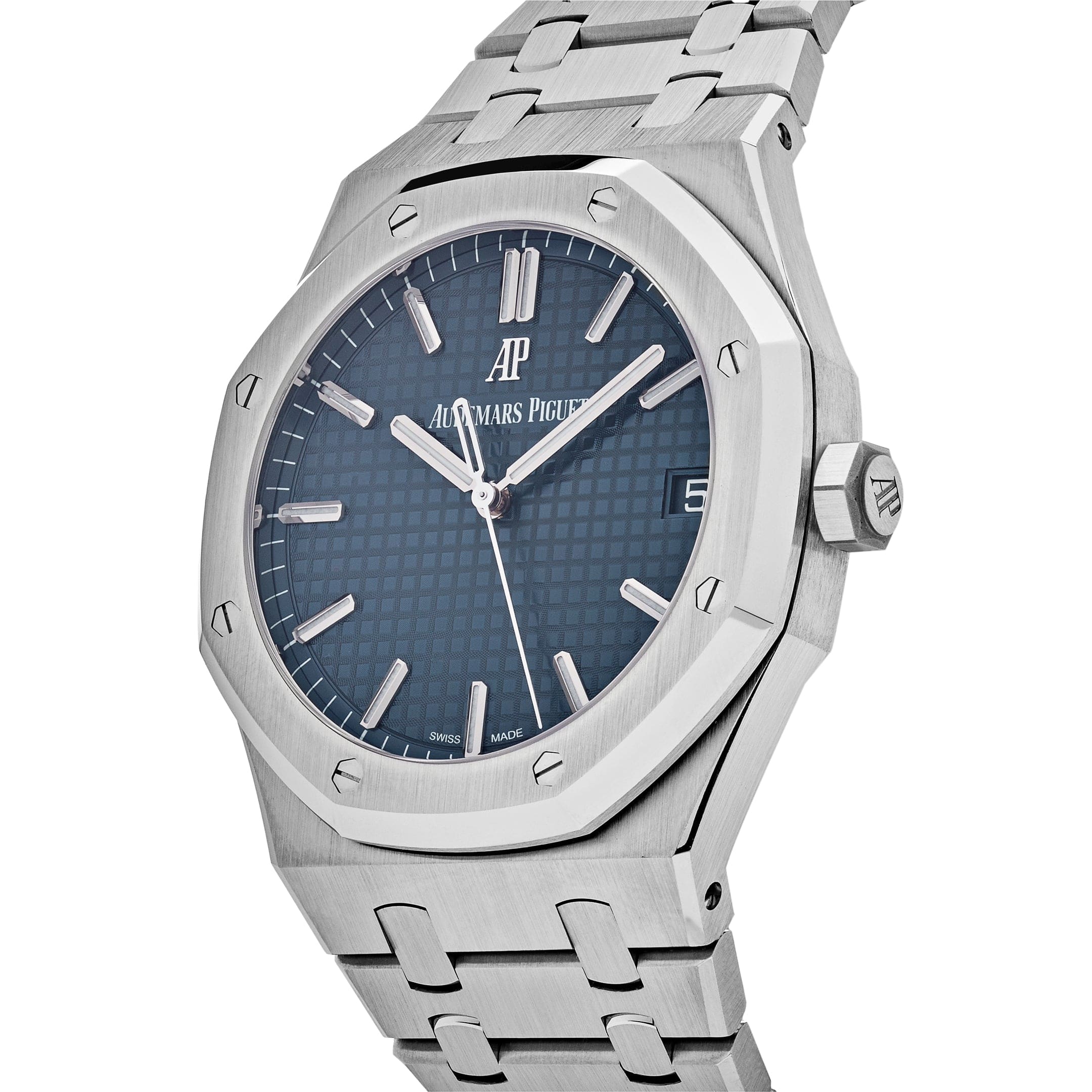 Audemars Piguet Royal Oak 15500ST.OO.1220ST.01 Selfwinding Stainless Steel Blue Dial
