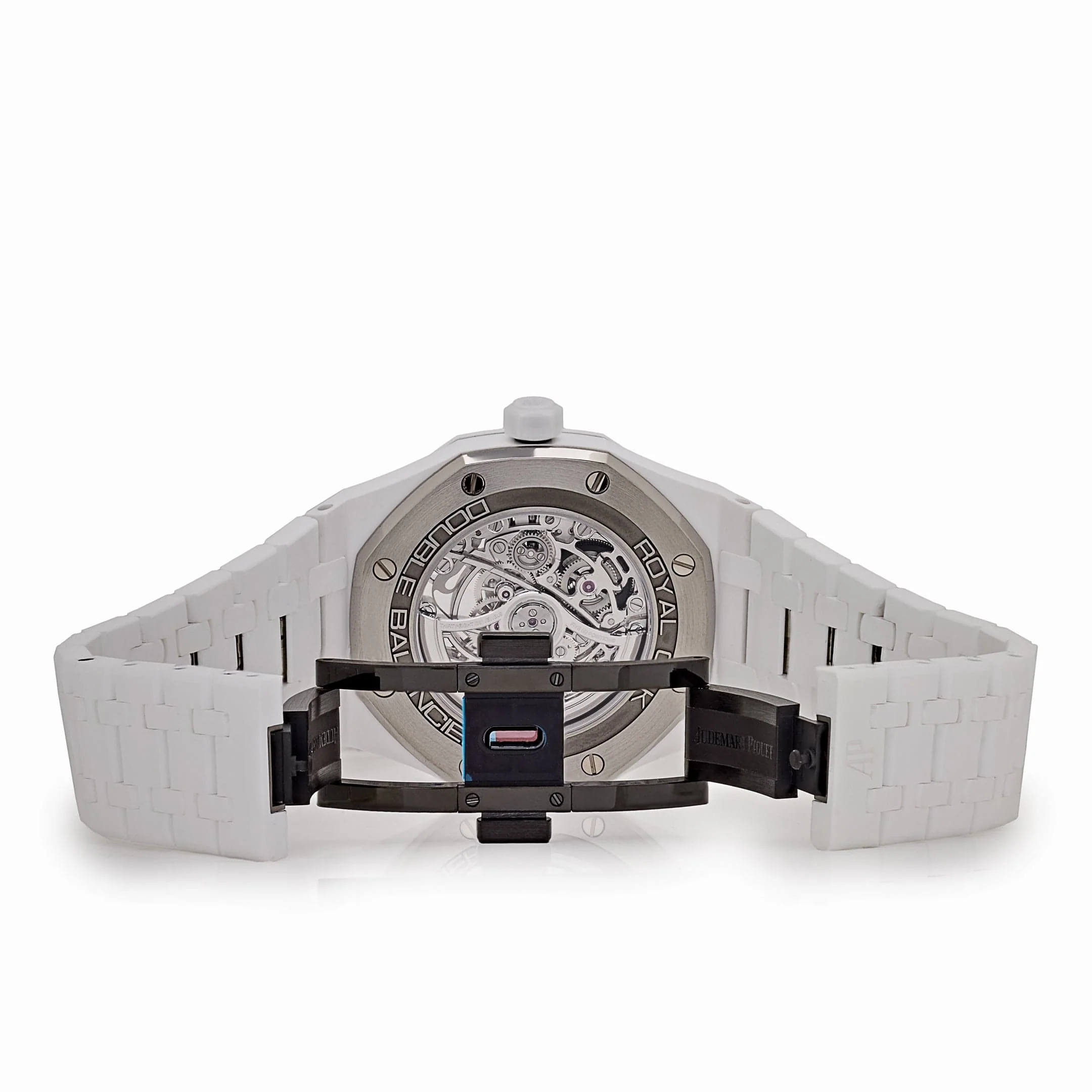 Audemars Piguet Royal Oak 15416CB.OO.1225CB.01 Double Balance Wheel Openworked White Ceramic Limited Edition of 30