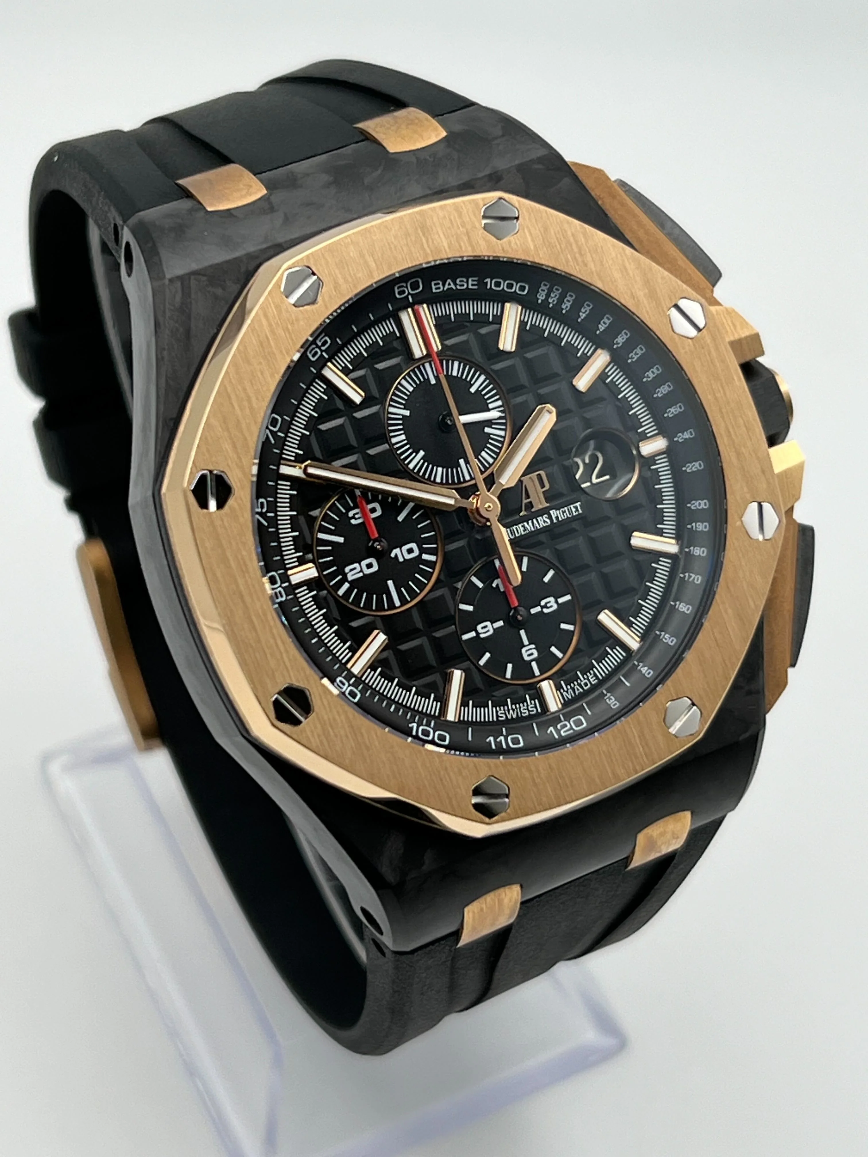 Audemars Piguet Royal Oak Offshore 26406FR.OO.A002CA.01 Chronograph 'QE II Cup 2016' Black and Rose Gold Black Dial Limited Edition of 200