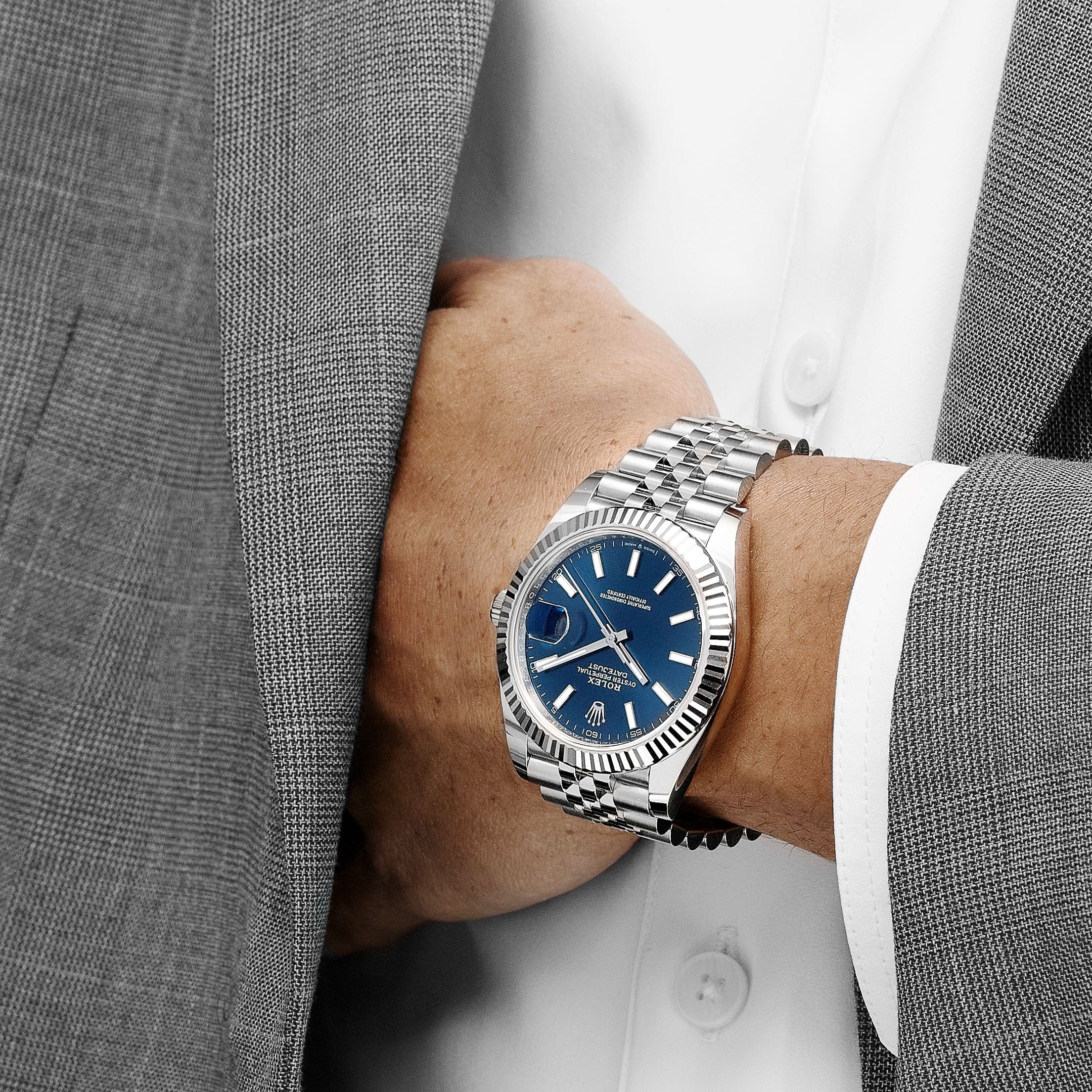 Rolex Datejust 41 126334 Stainless Steel Blue Dial Jubilee (2024)