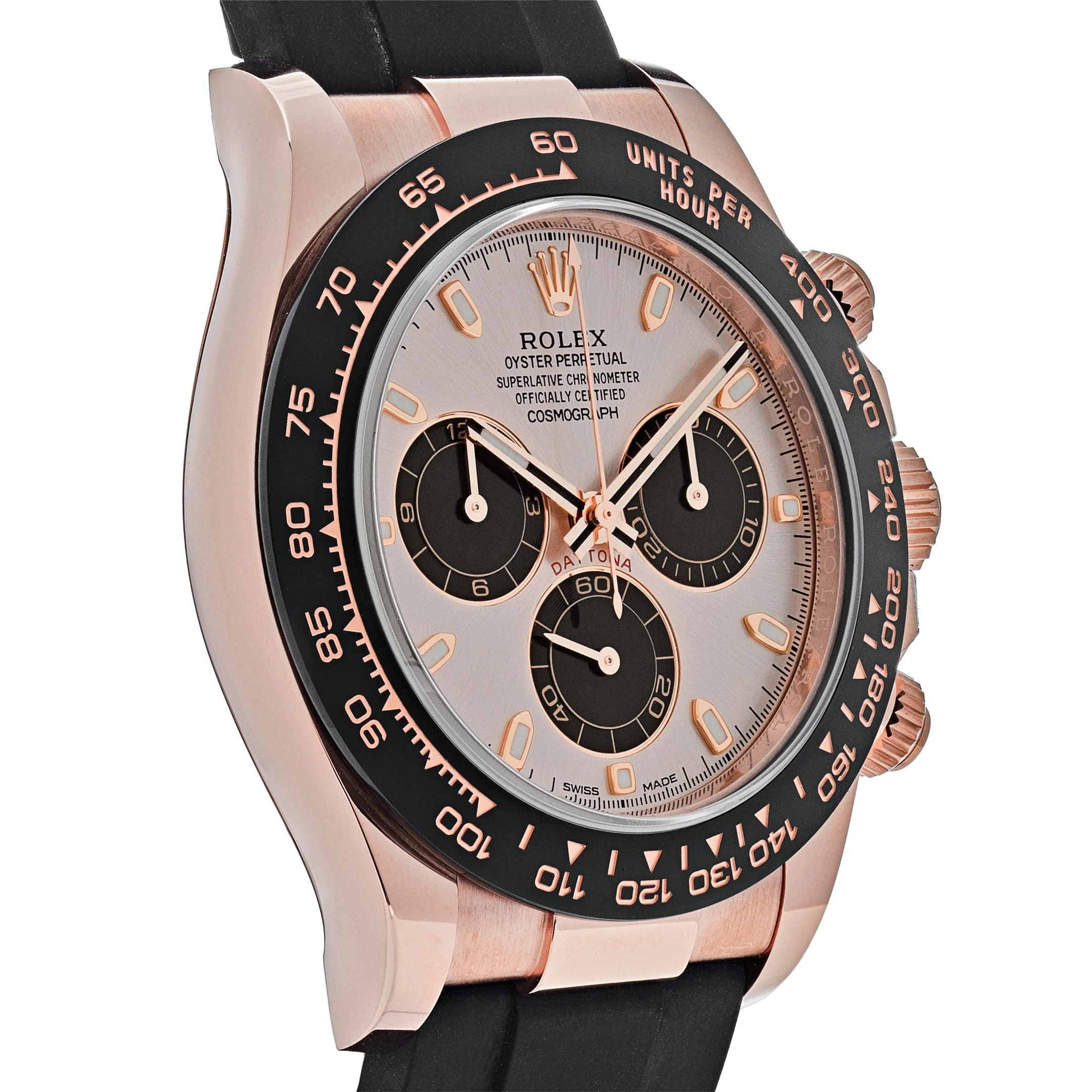 Rolex Daytona 116515LN Rose Gold Sundust Black Dial