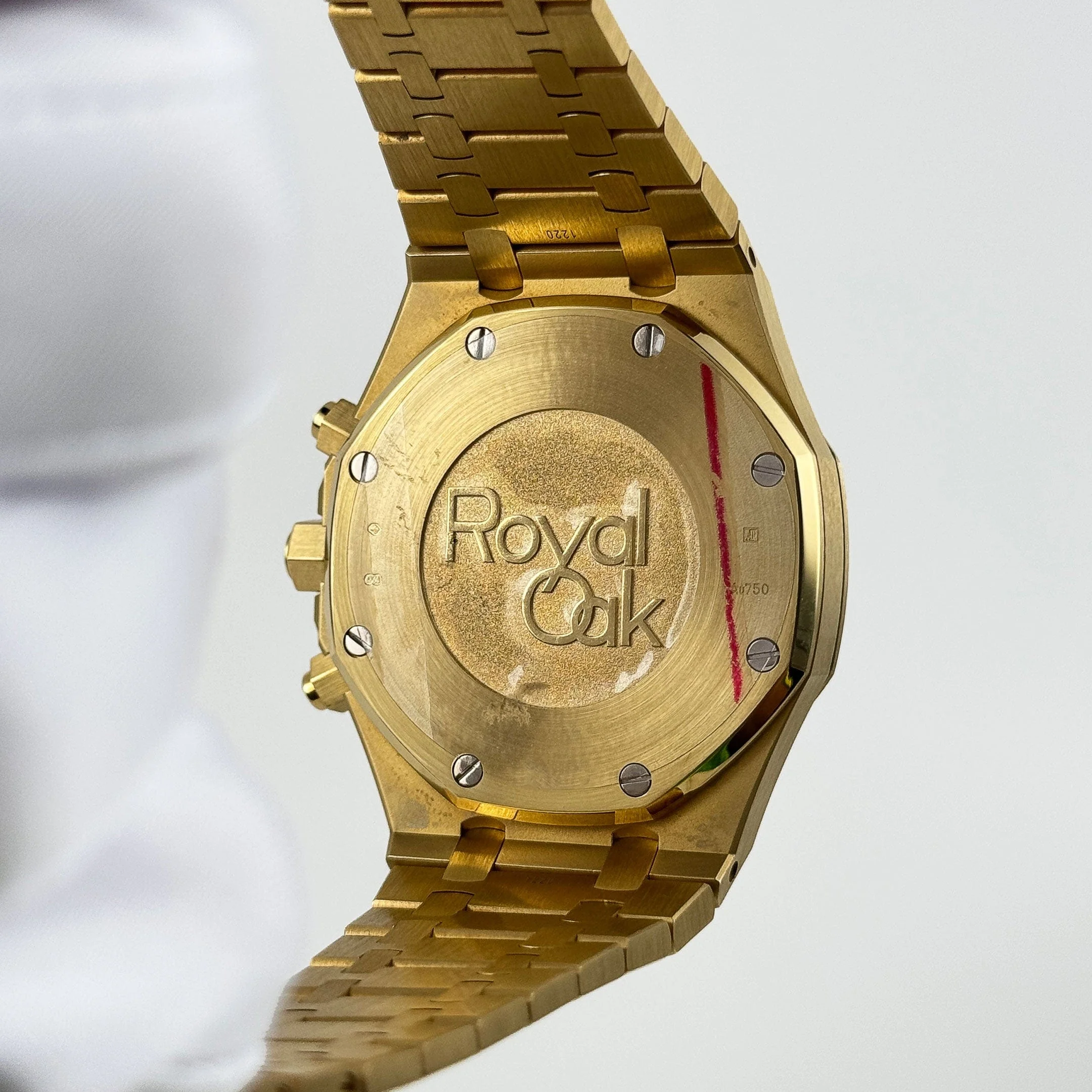 Audemars Piguet Royal Oak 26320BA.OO.1220BA.02 Chronograph Yellow Gold Blue Dial (2016)