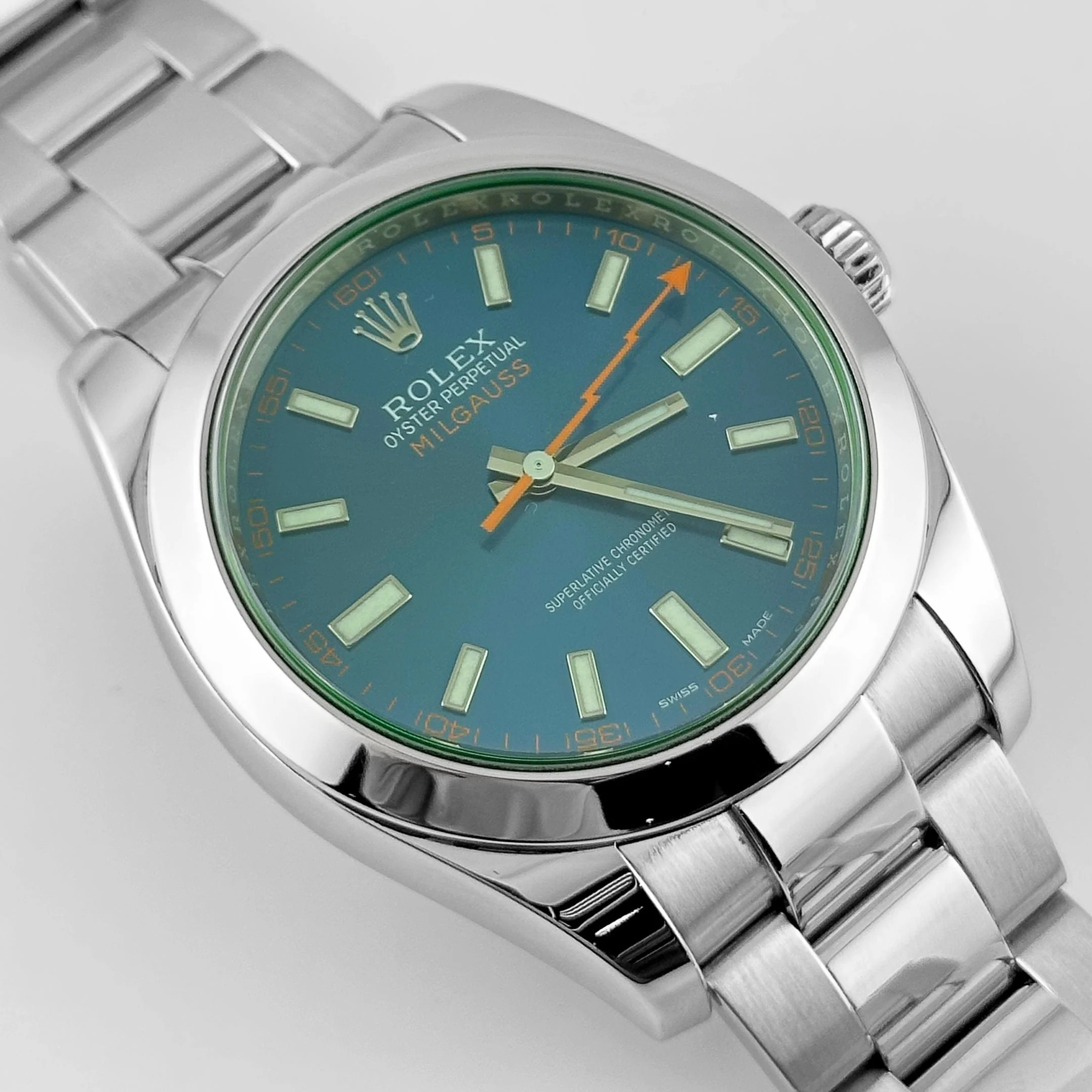 Rolex Milgauss 116400GV Stainless Steel Blue Dial (2015)