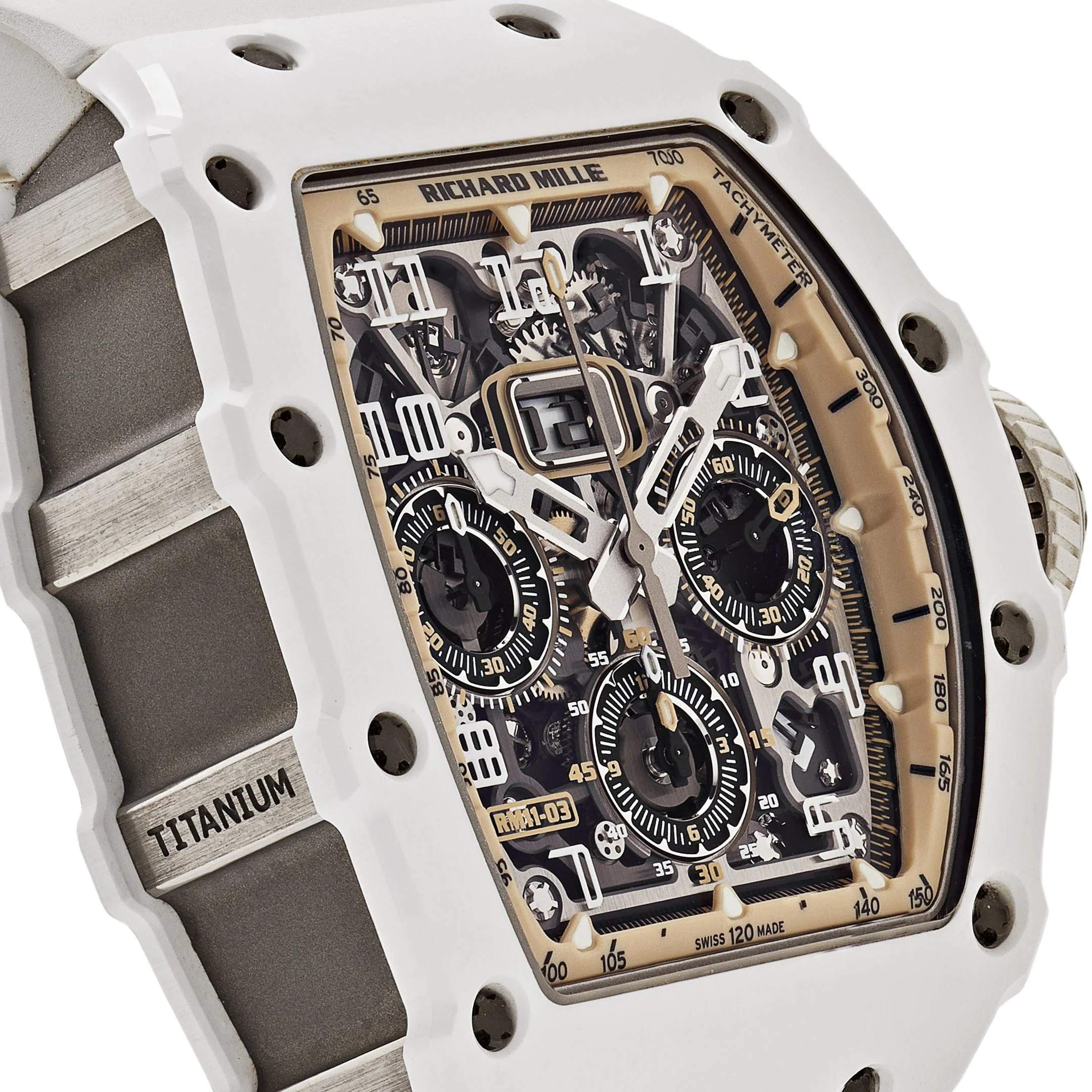 Richard Mille RM 11-03 'Last White Edition' Automatic Flyback Chronograph White Ceramic Limited Edition of 33 pieces