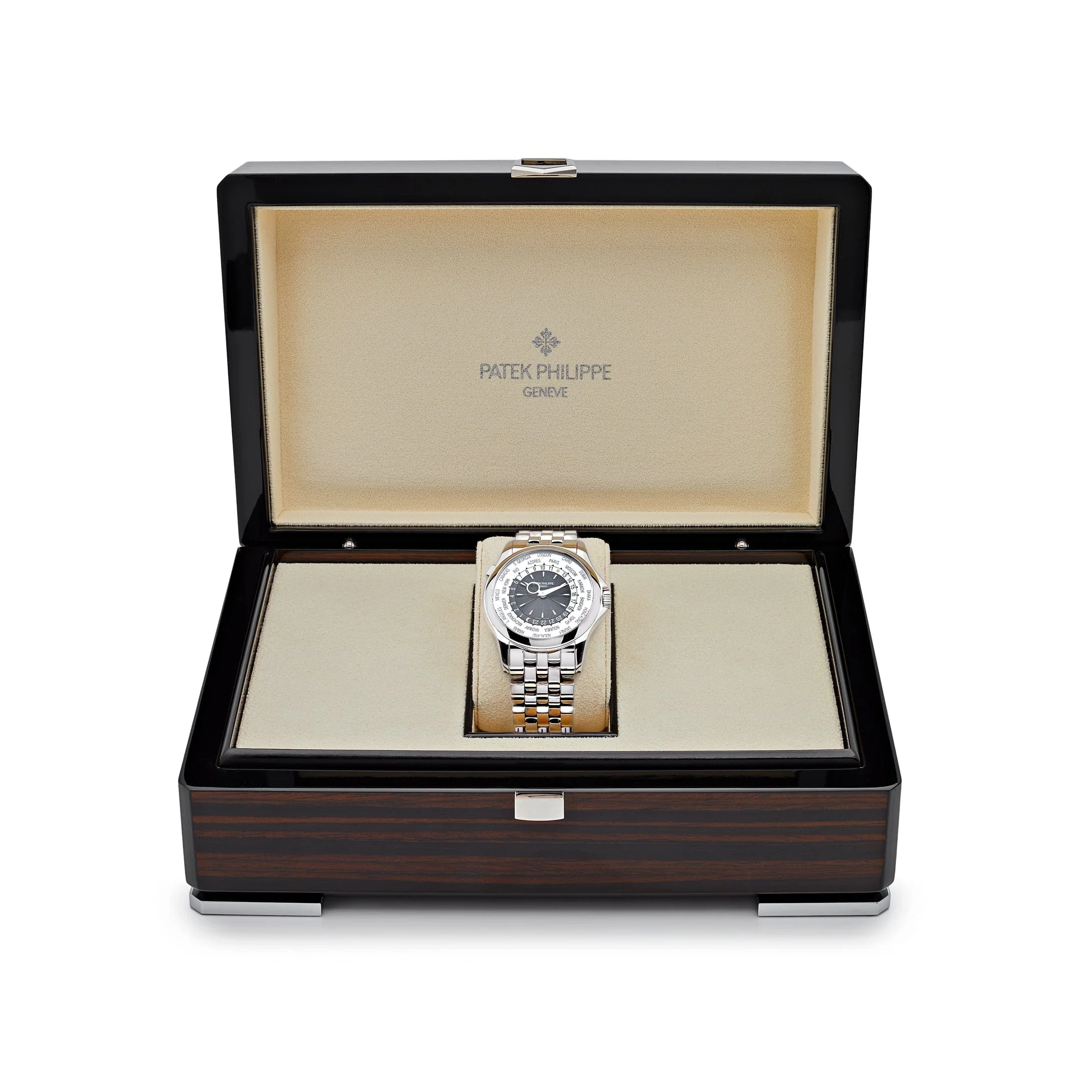 Patek Philippe Complications 5130/1G-010 World Time White Gold