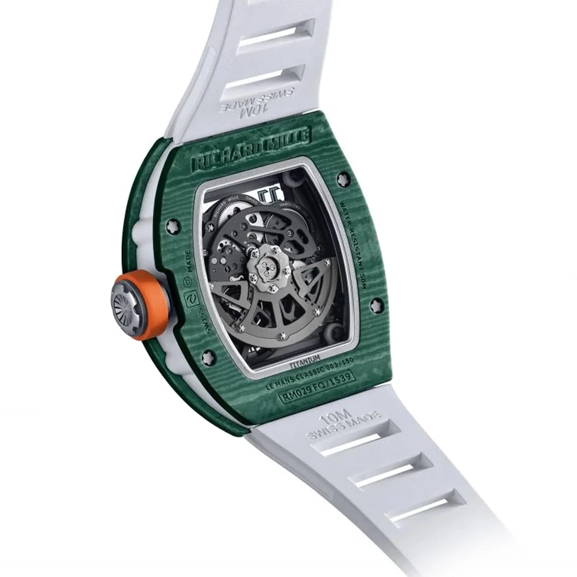 Richard Mille RM 029 LeMans Classic Automatic Winding Green Quartz TPT Limited Edition of 150