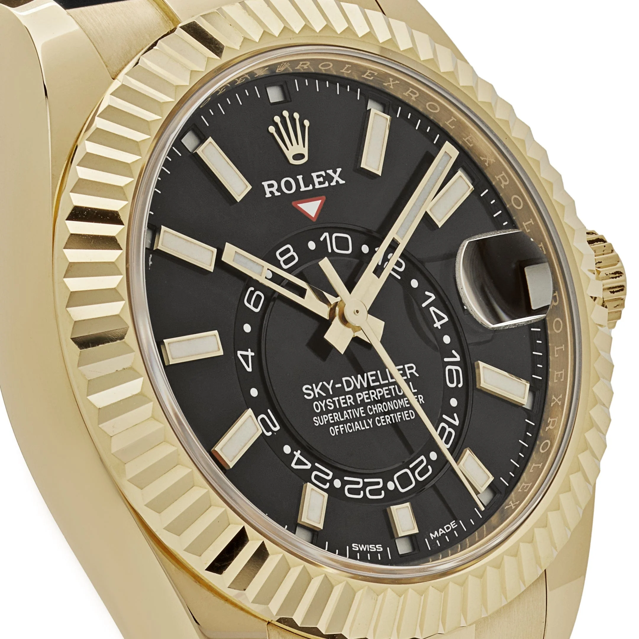 Rolex Sky-Dweller 336238 Yellow Gold  Bright Black Dial (2024)