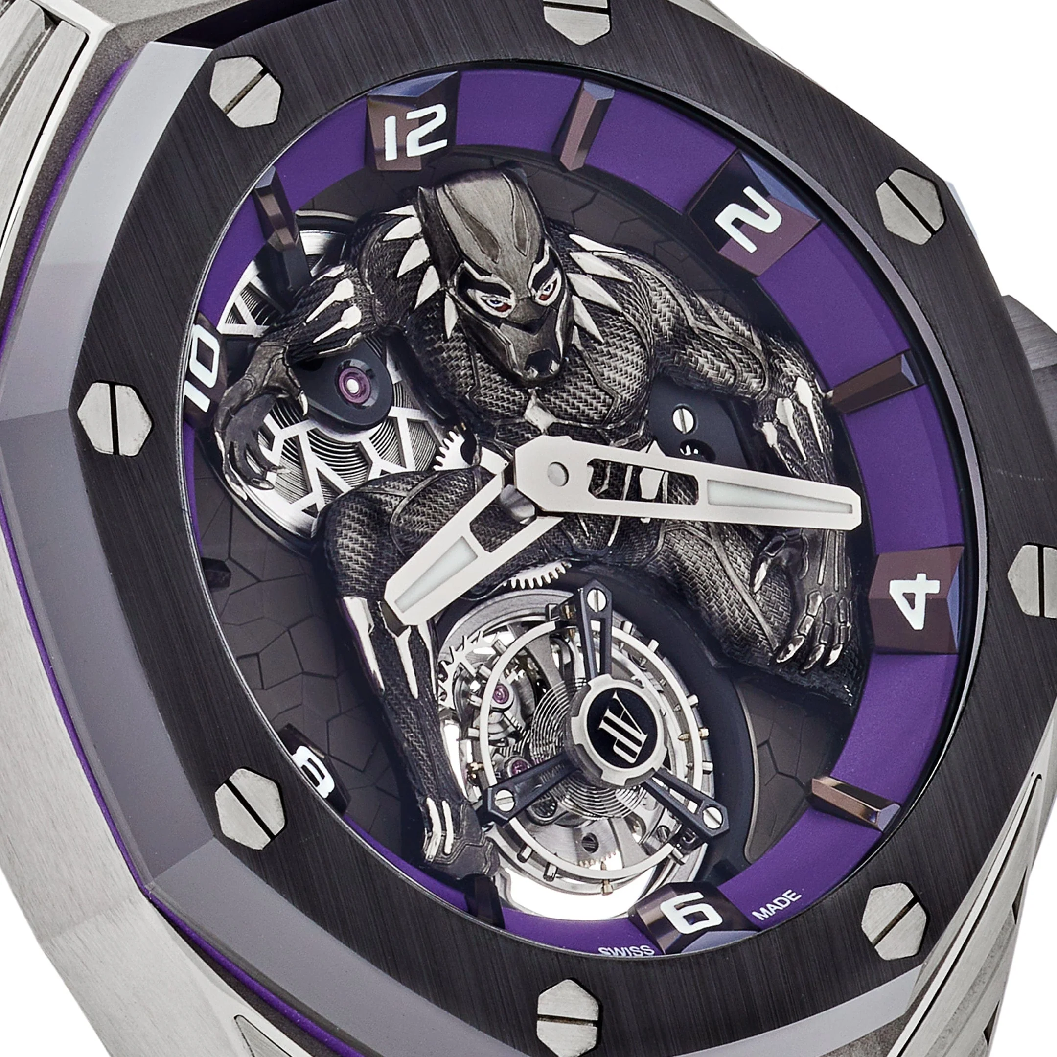 Audemars Piguet Royal Oak Concept 26620IO.OO.D077CA.01 'Black Panther' Flying Tourbillon Limited Edition of 250