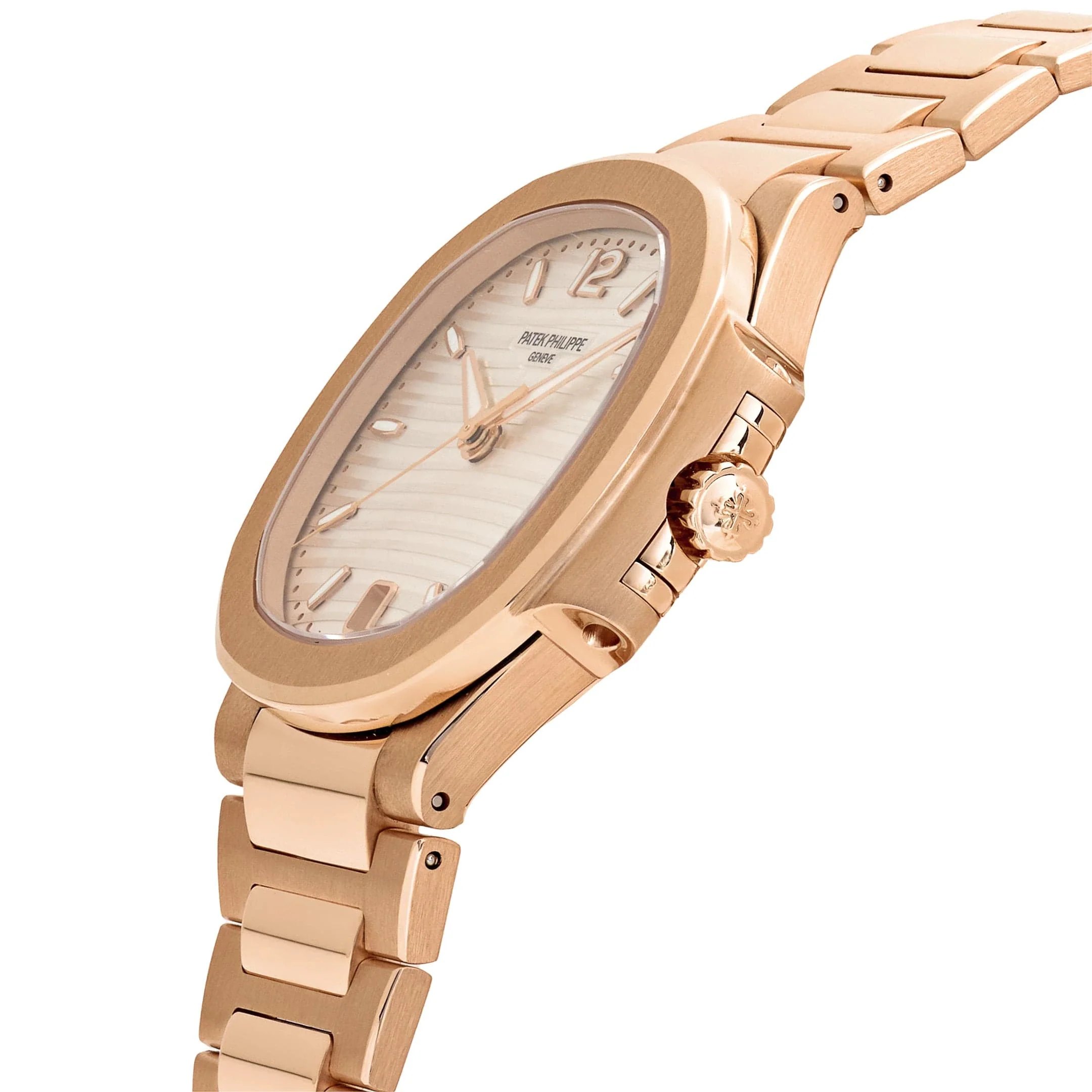 Patek Philippe Nautilus 7118/1R-001 'Ladies' Rose Gold Silvery Opaline Dial (2020)