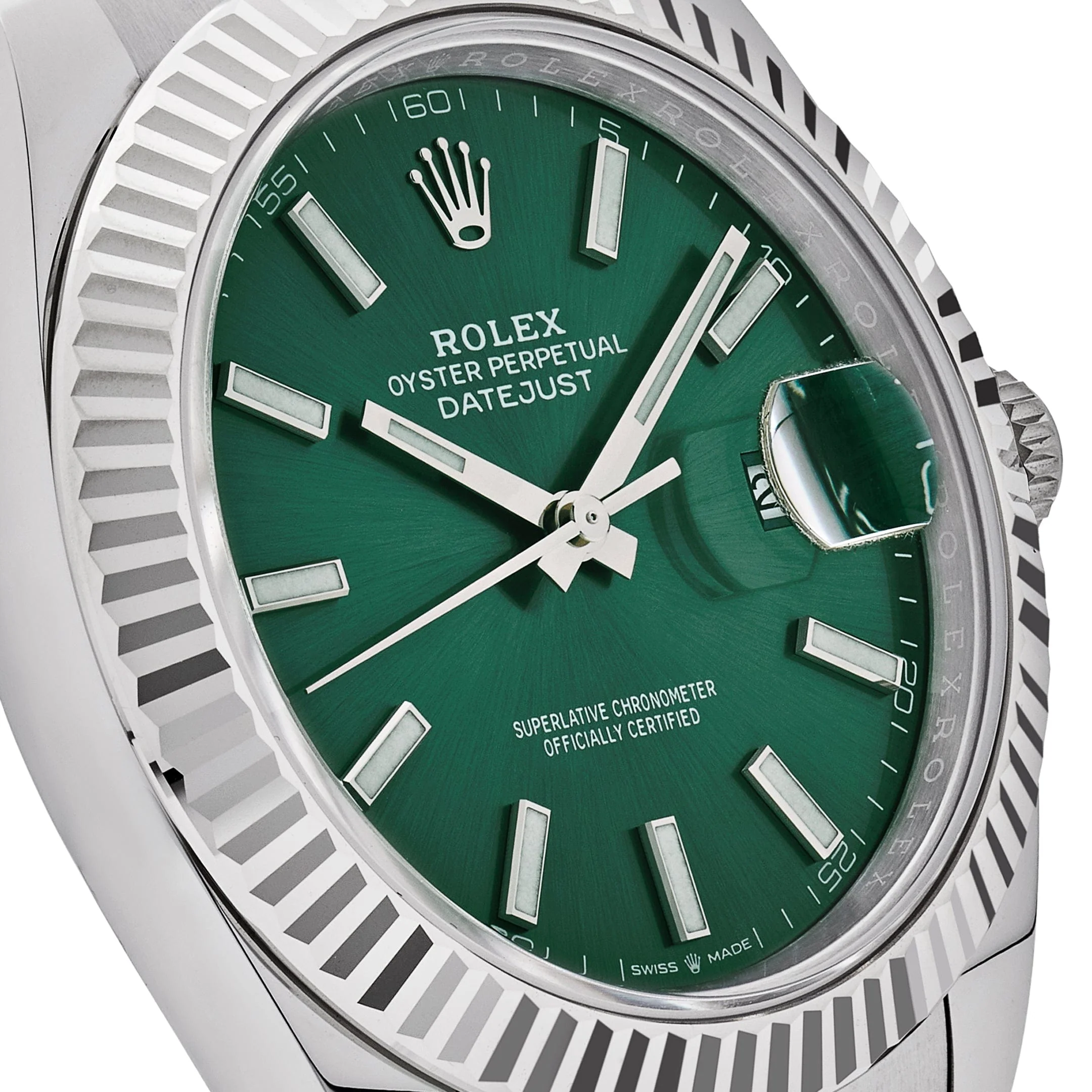 Rolex Datejust 41 126334 Stainless Steel Mint Green Dial Oyster (2024)