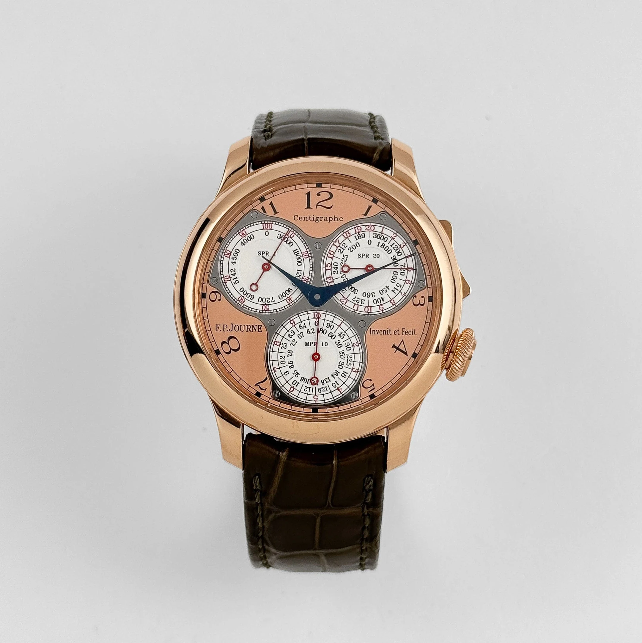 F.P.Journe Centigraphe Souverain Ref. CT Rose Gold Salmon Dial