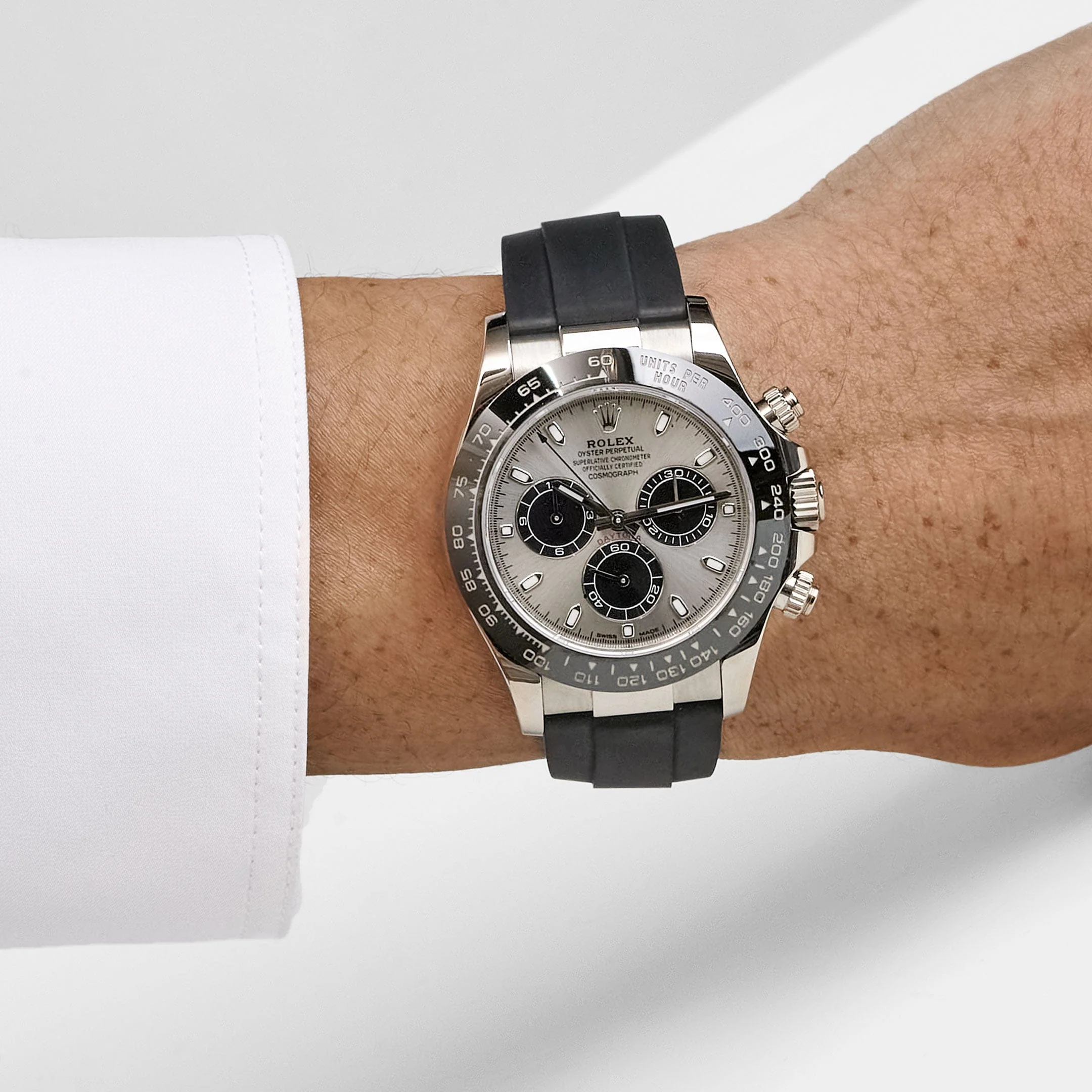 Rolex Daytona 116519LN 'Ghost' White Gold Steel and Bright Black Dial (2023)
