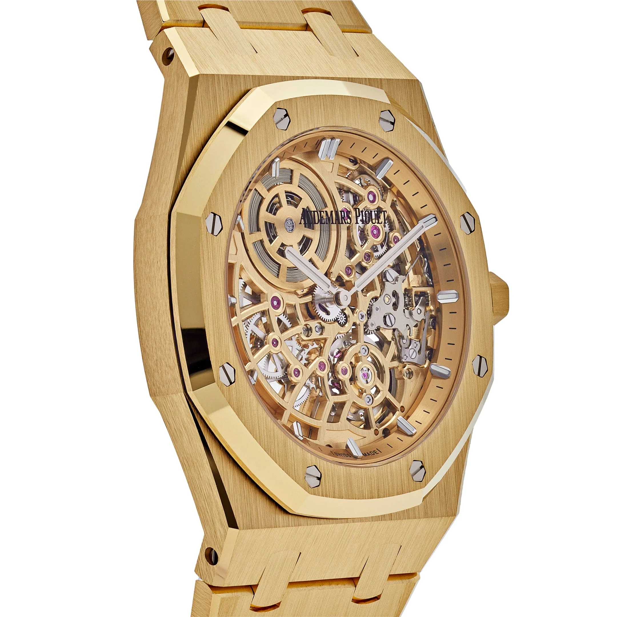 Audemars Piguet Royal Oak 16204BA.OO.1240BA.01 Jumbo Extra-Thin Yellow Gold Openworked (2025)