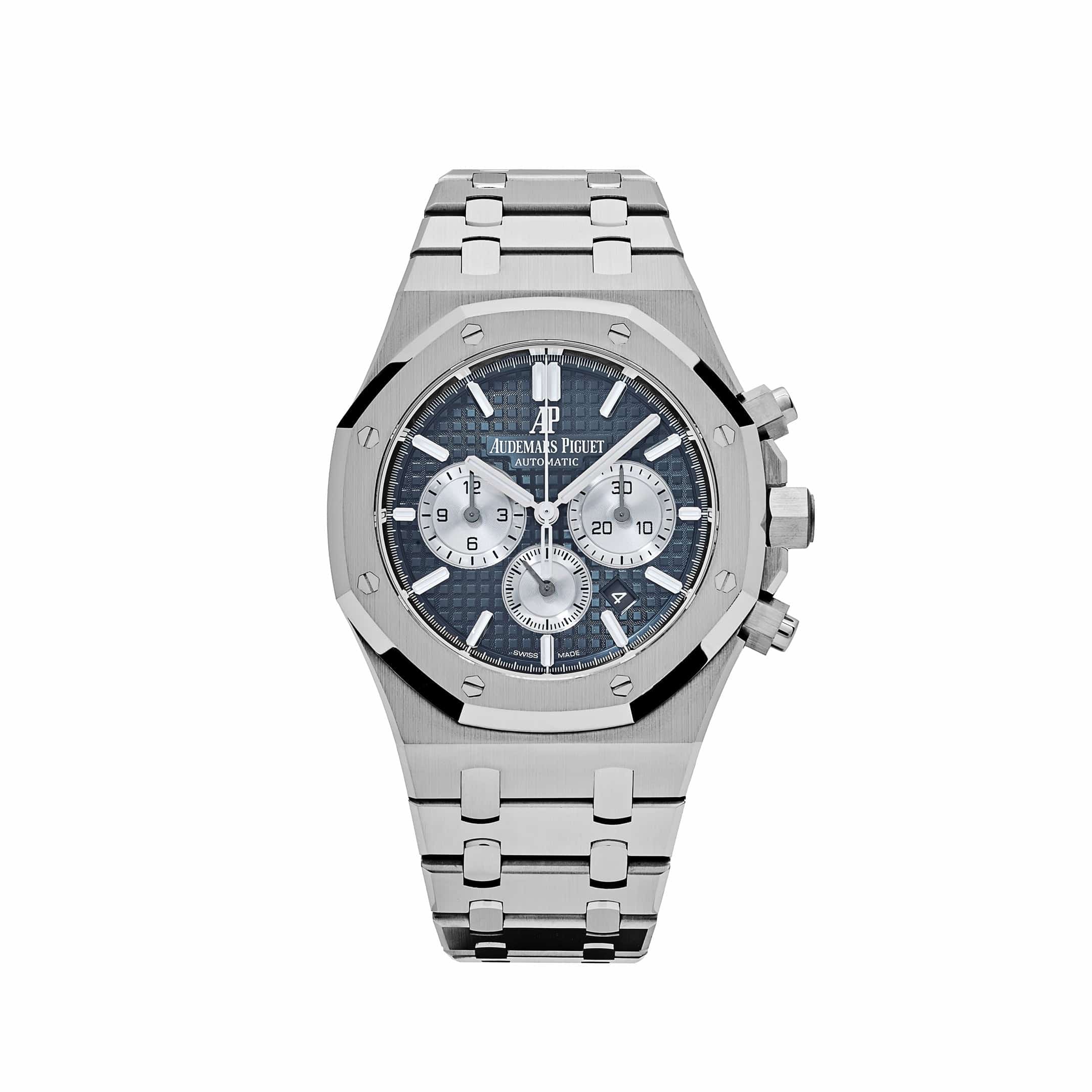 Audemars Piguet Royal Oak 26331ST.OO.1220ST.01 Selfwinding Chronograph Stainless Steel Blue Dial