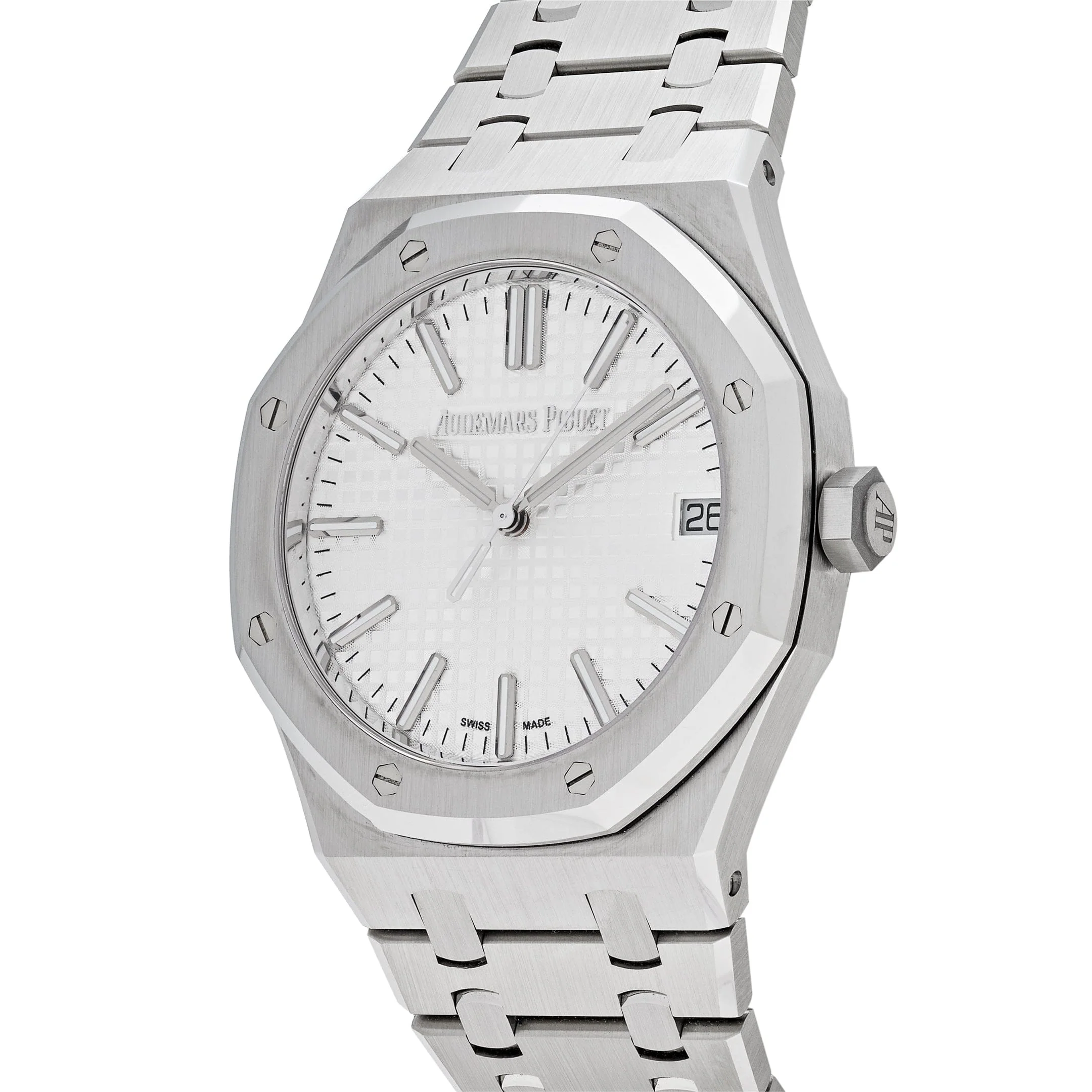 Audemars Piguet Royal Oak 15500ST.OO.1220ST.04 Selfwinding Stainless Steel Silver-White Dial