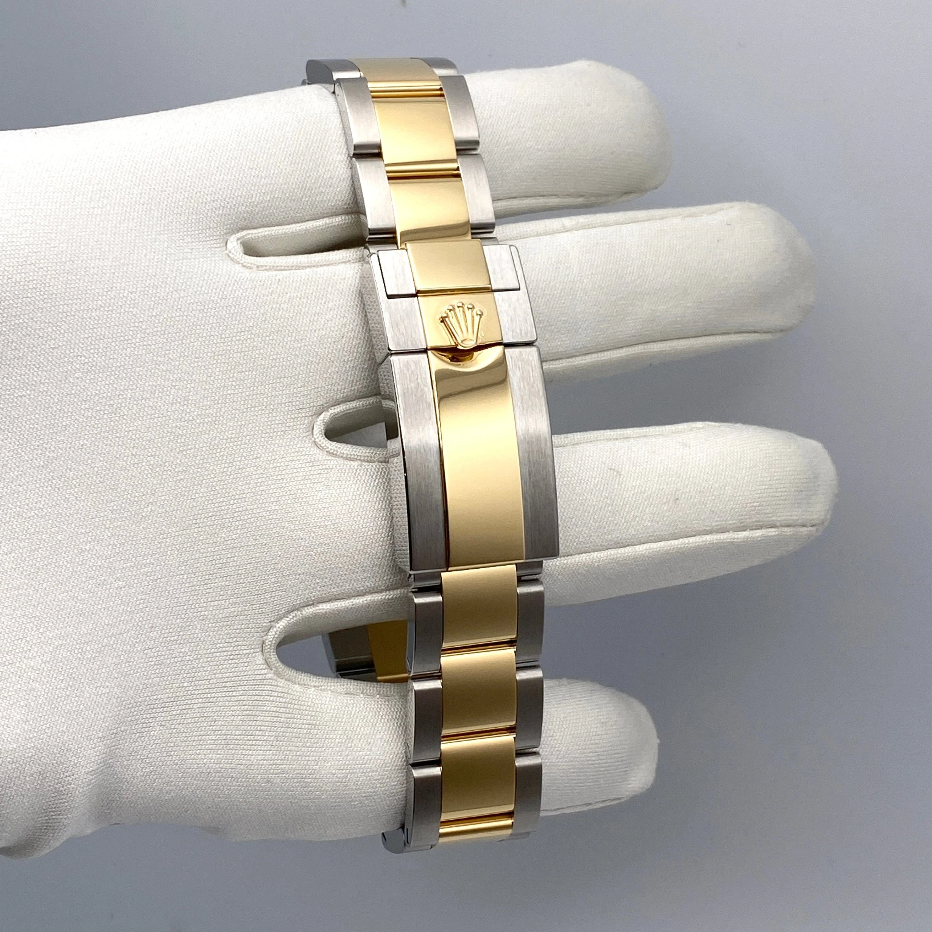 Rolex Daytona 116503 Yellow Gold Stainless Steel Mother of Pearl Diamond Dial