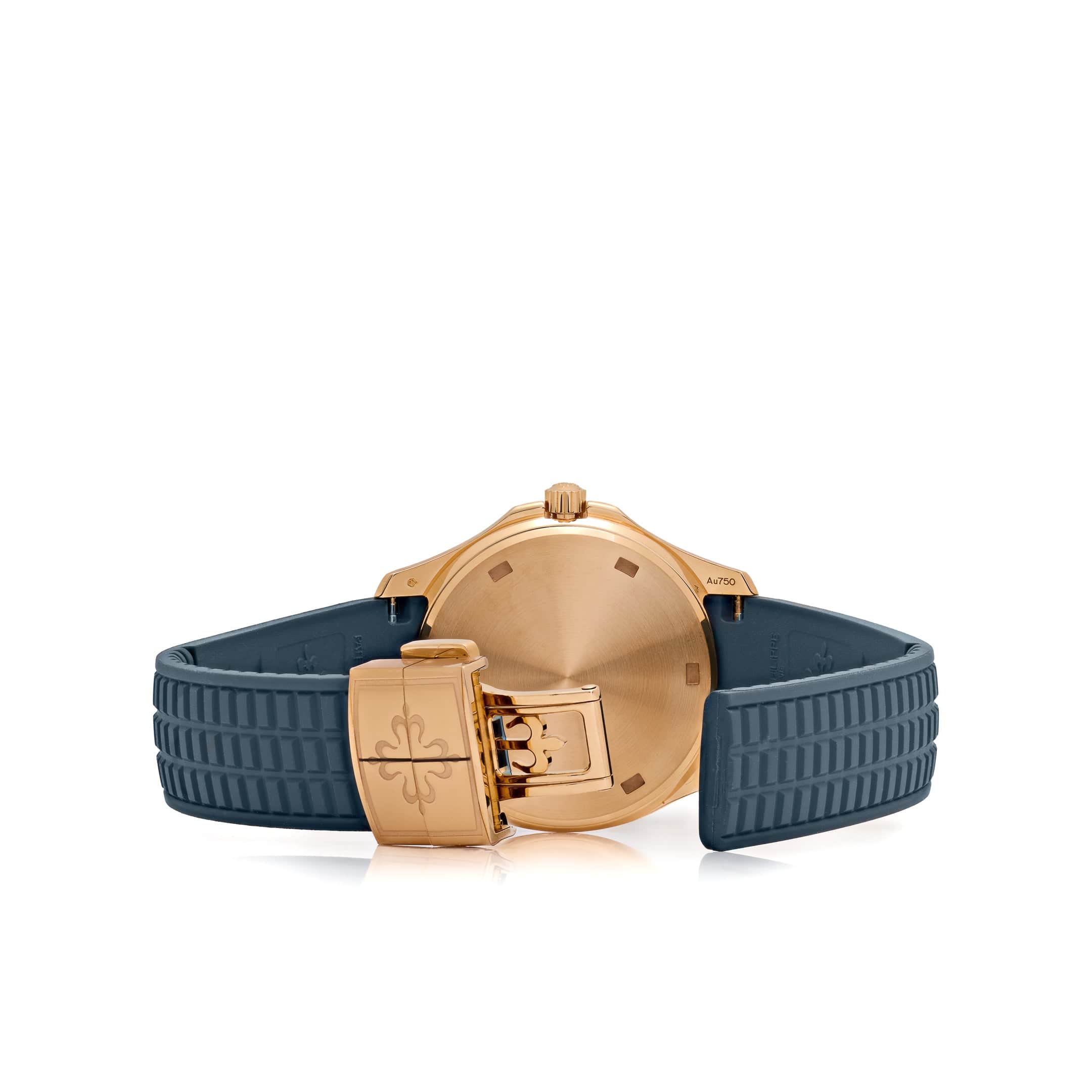 Patek Philippe Aquanaut 5269R-001 'Travel Time' Quartz Rose Gold Blue Dial (2025)