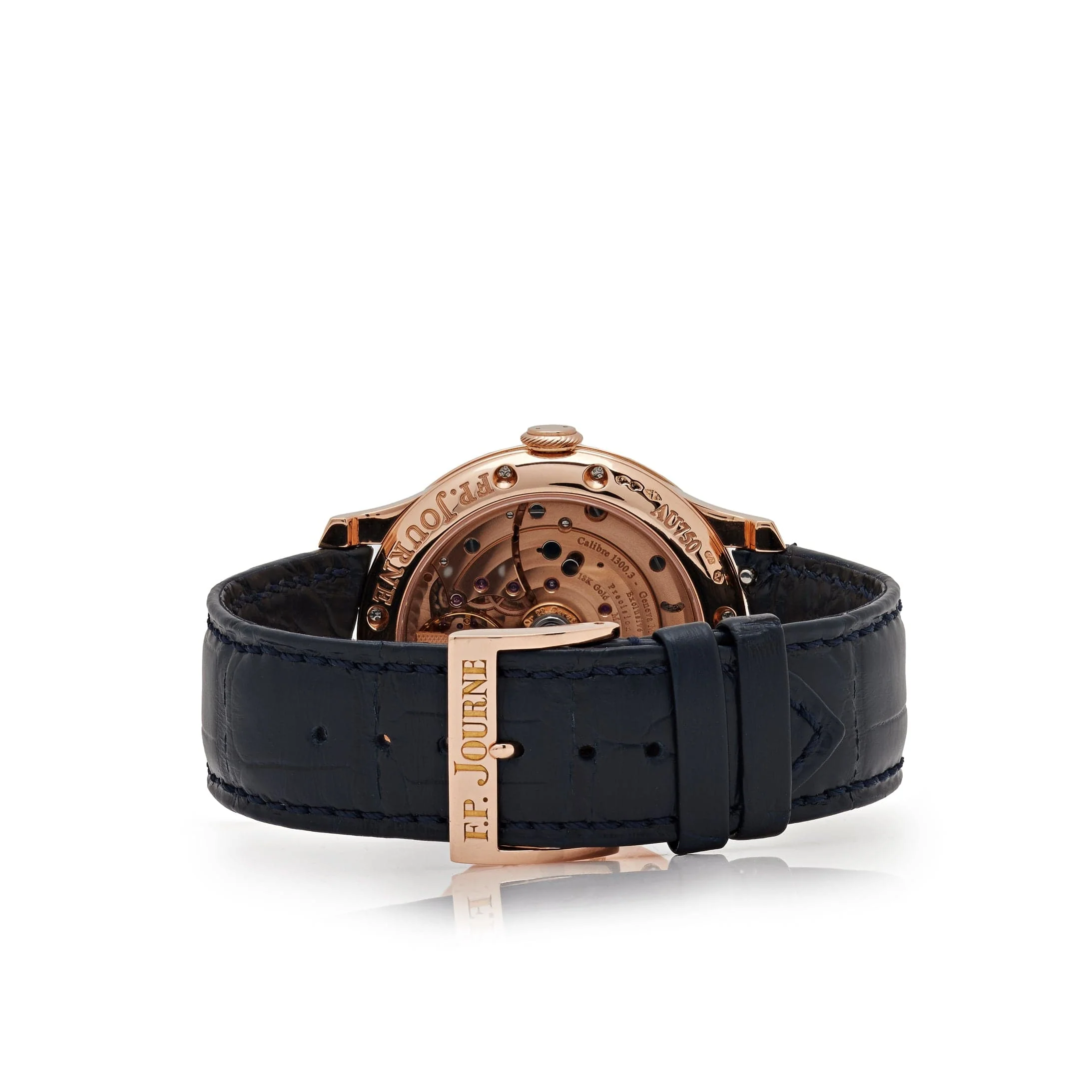 F.P.Journe Octa Calendrier Rose Gold White Gold Dial