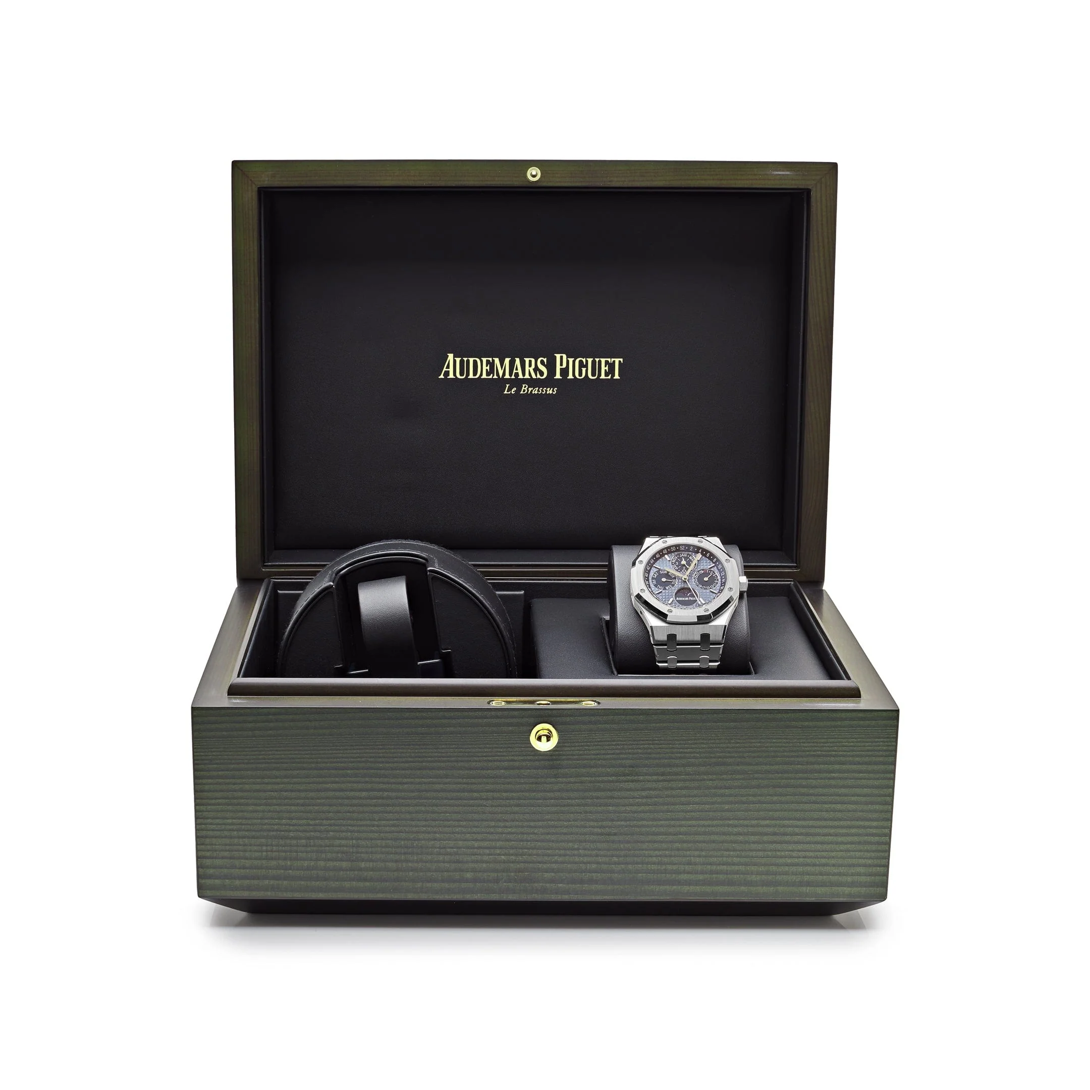 Audemars Piguet Royal Oak Perpetual Calendar 26574ST.OO.1220ST.03 Stainless Steel Ice Blue Dial
