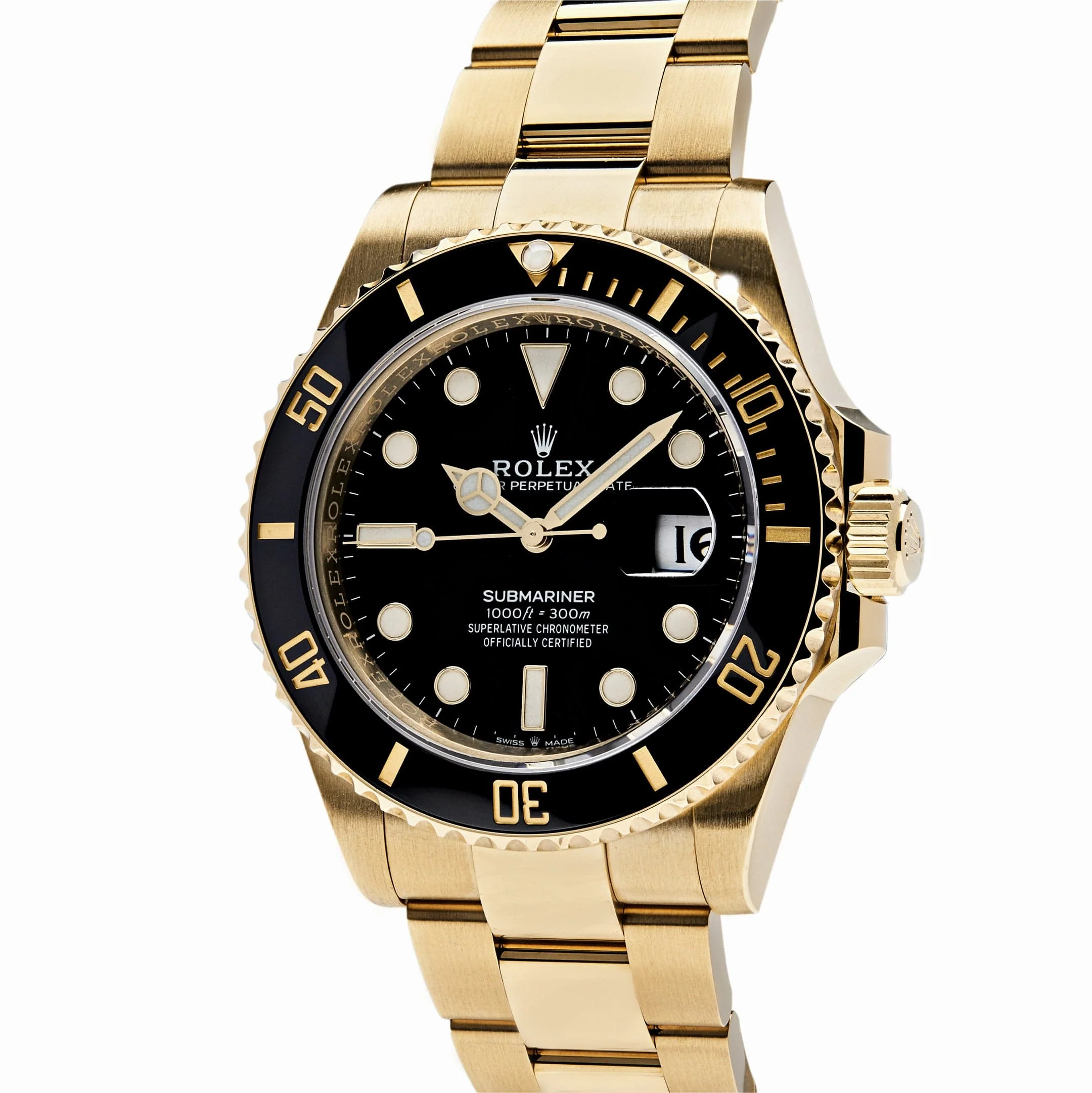 Rolex Submariner Date 126618LN Yellow Gold Black Dial (2022)