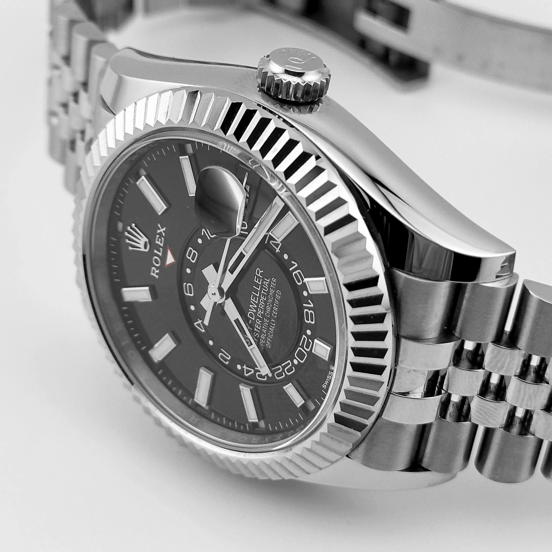 Rolex Sky-Dweller 336934 Stainless Steel Black Dial Jubilee (2024)