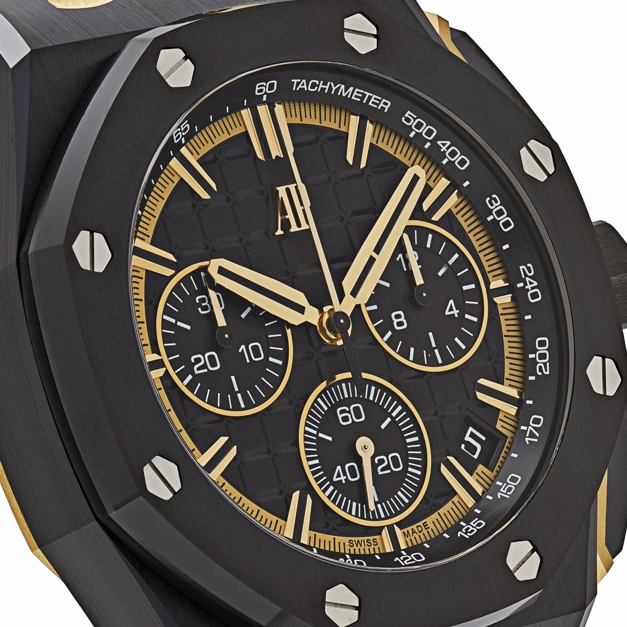 Audemars Piguet Royal Oak Offshore 26420CE.OO.A127CR.01 Chronograph Black Ceramic Yellow Gold Black Dial (2023)