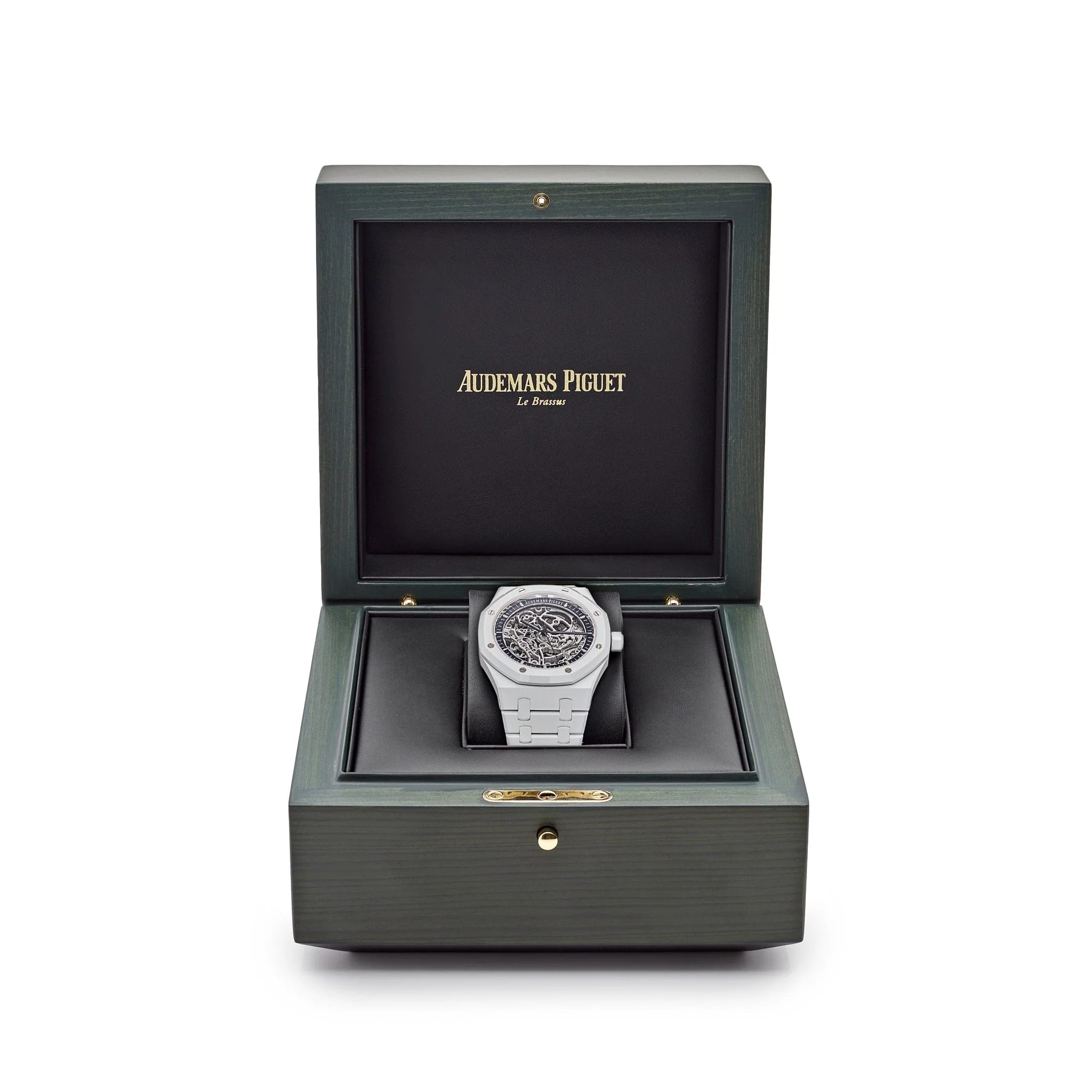 Audemars Piguet Royal Oak 15416CB.OO.1225CB.01 Double Balance Wheel Openworked White Ceramic Limited Edition of 30