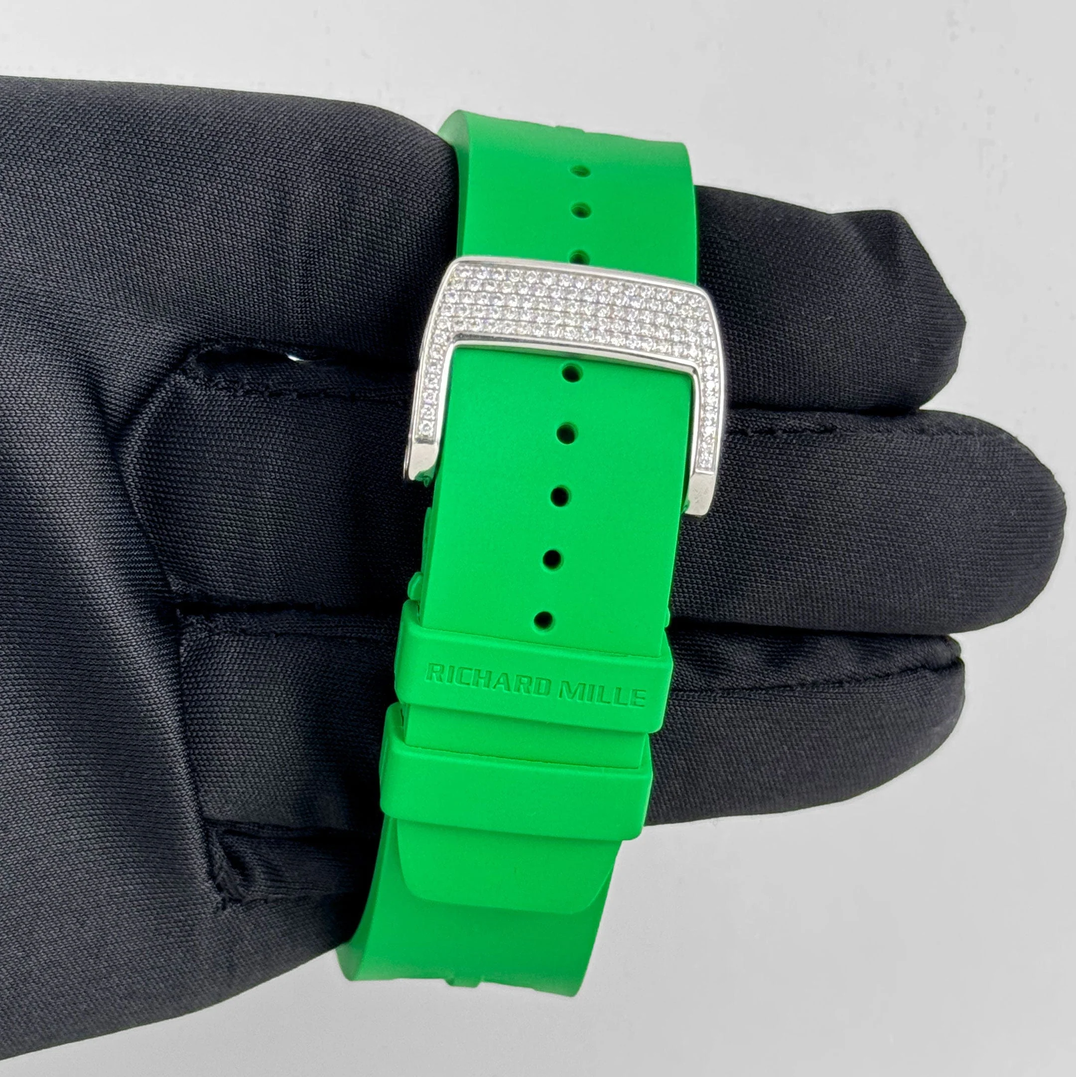 Richard Mille RM 11-03 Flyback Chronograph White Gold Diamond Bezel (2019)