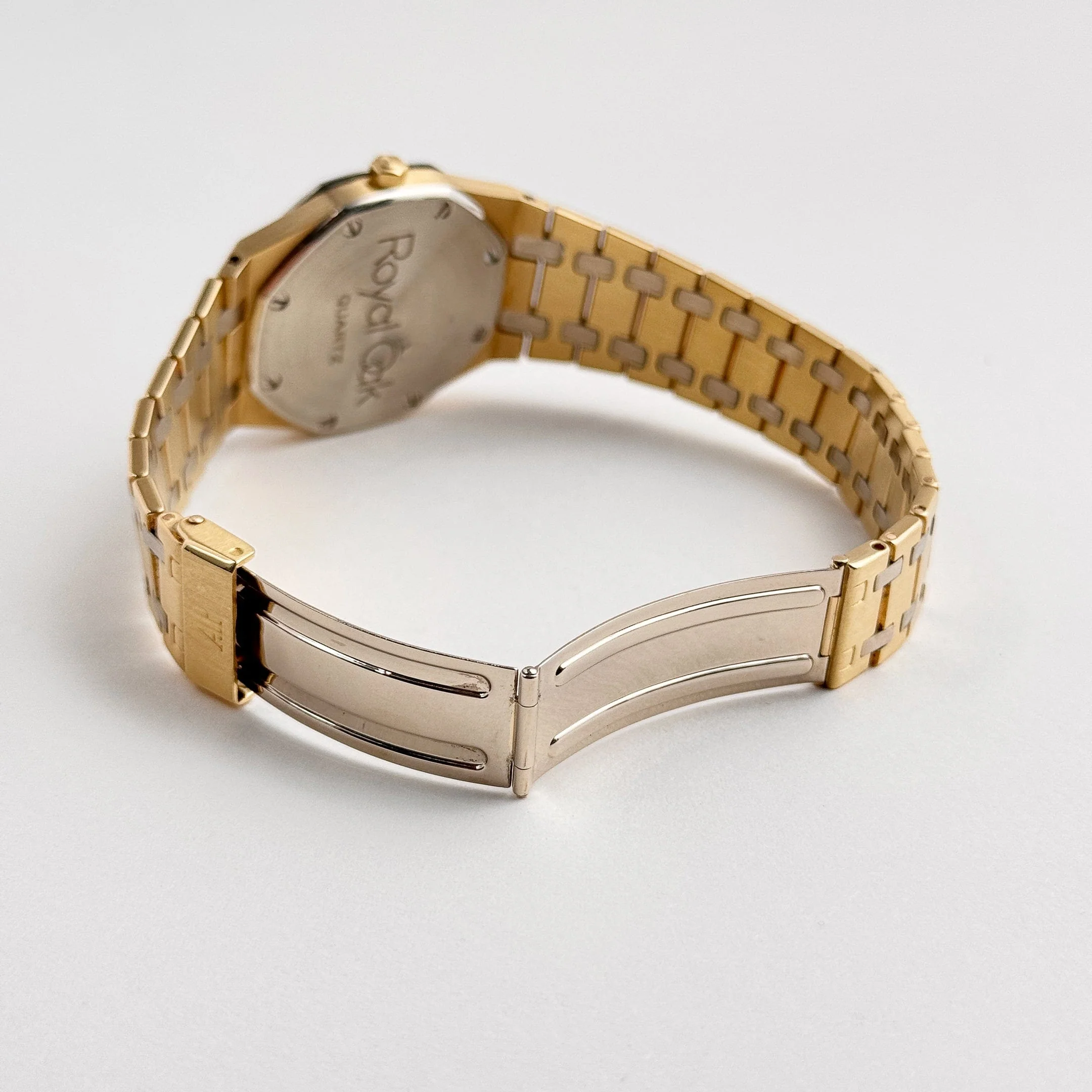 Audemars Piguet Royal Oak 6023AC Yellow Gold White Gold Diamond Dial Quartz