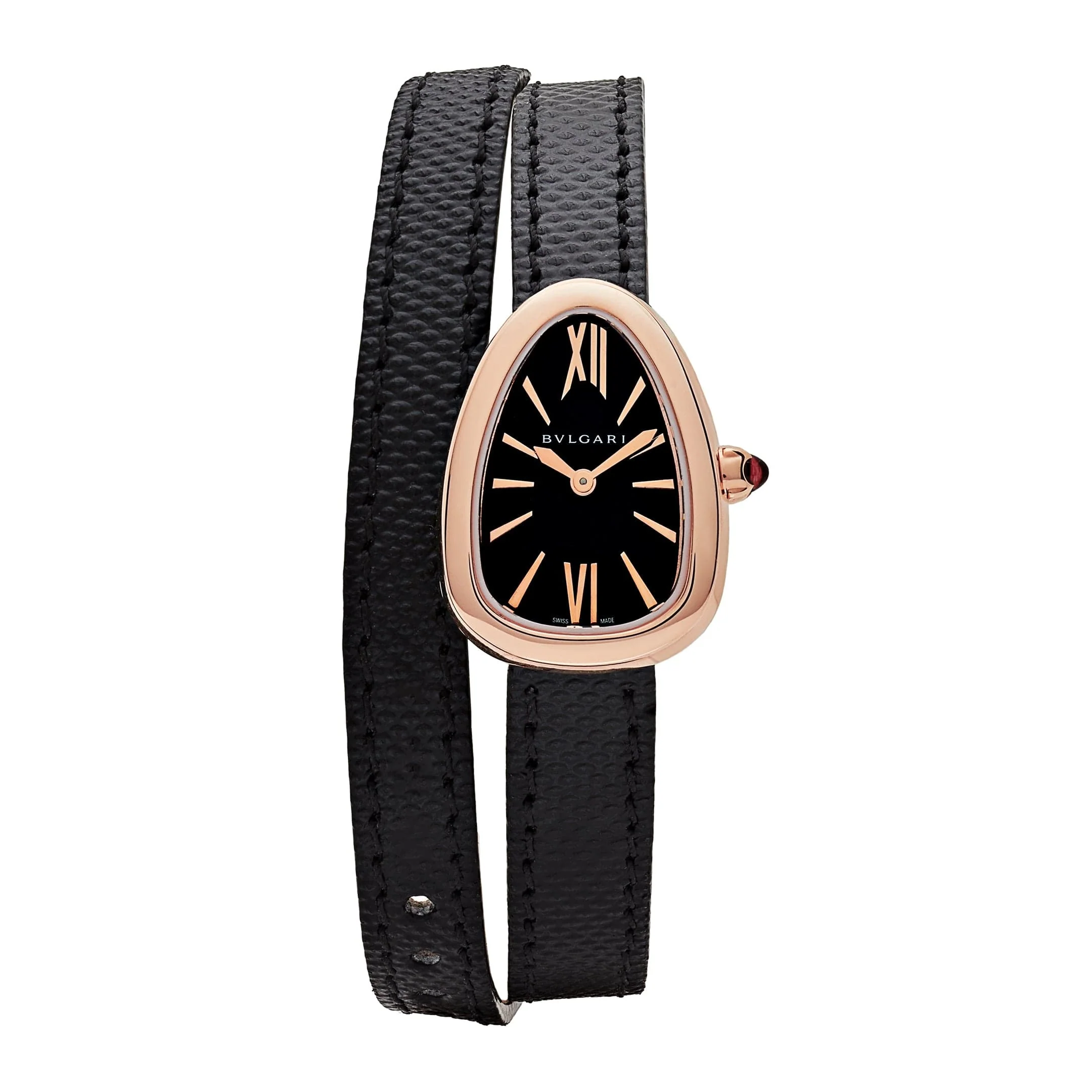 Bvlgari Serpenti 102728 'Ladies' Rose Gold Black Dial (2021)