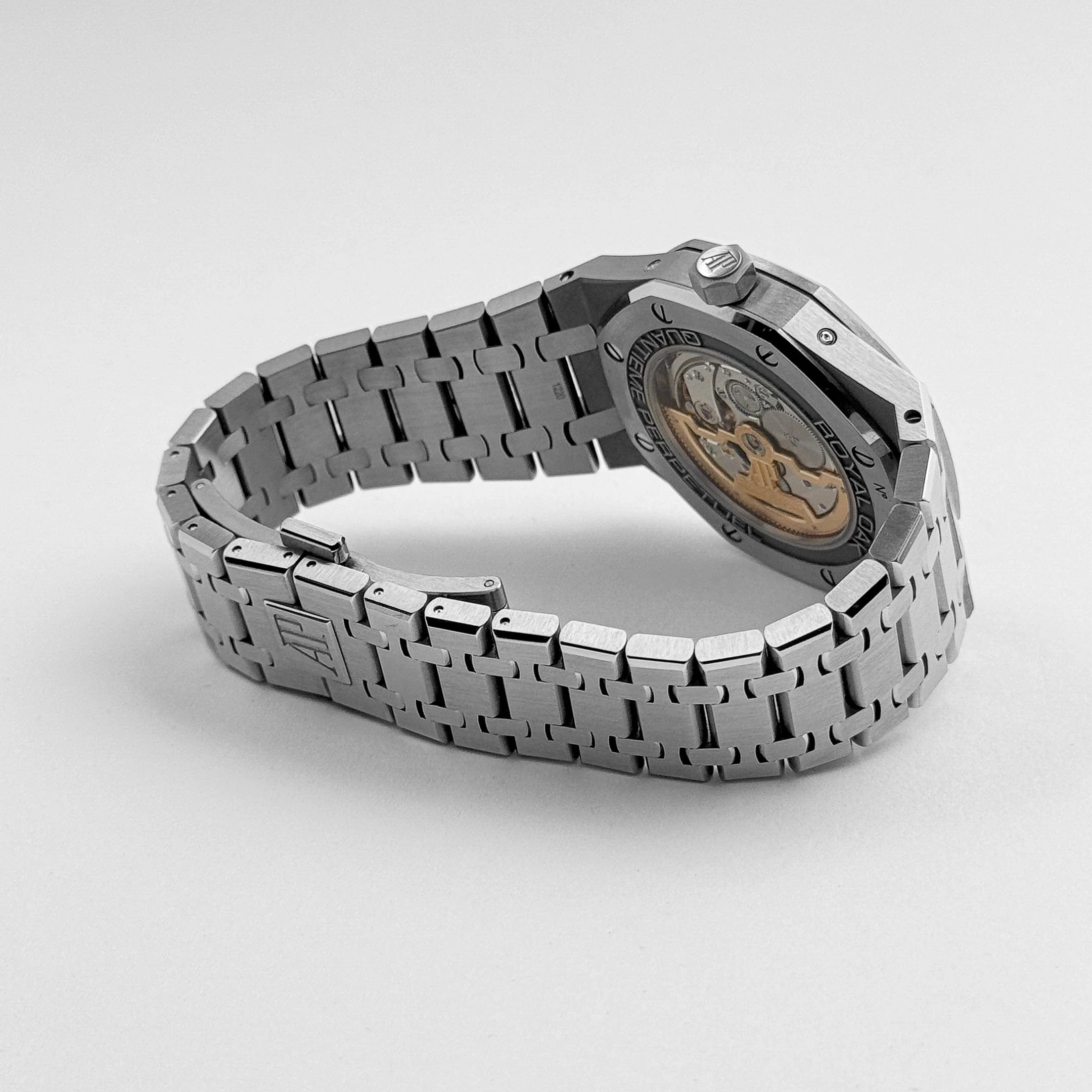 Audemars Piguet Royal Oak 26574ST.OO.1220ST.02 Perpetual Calendar Stainless Steel Dark Blue Dial (2019)