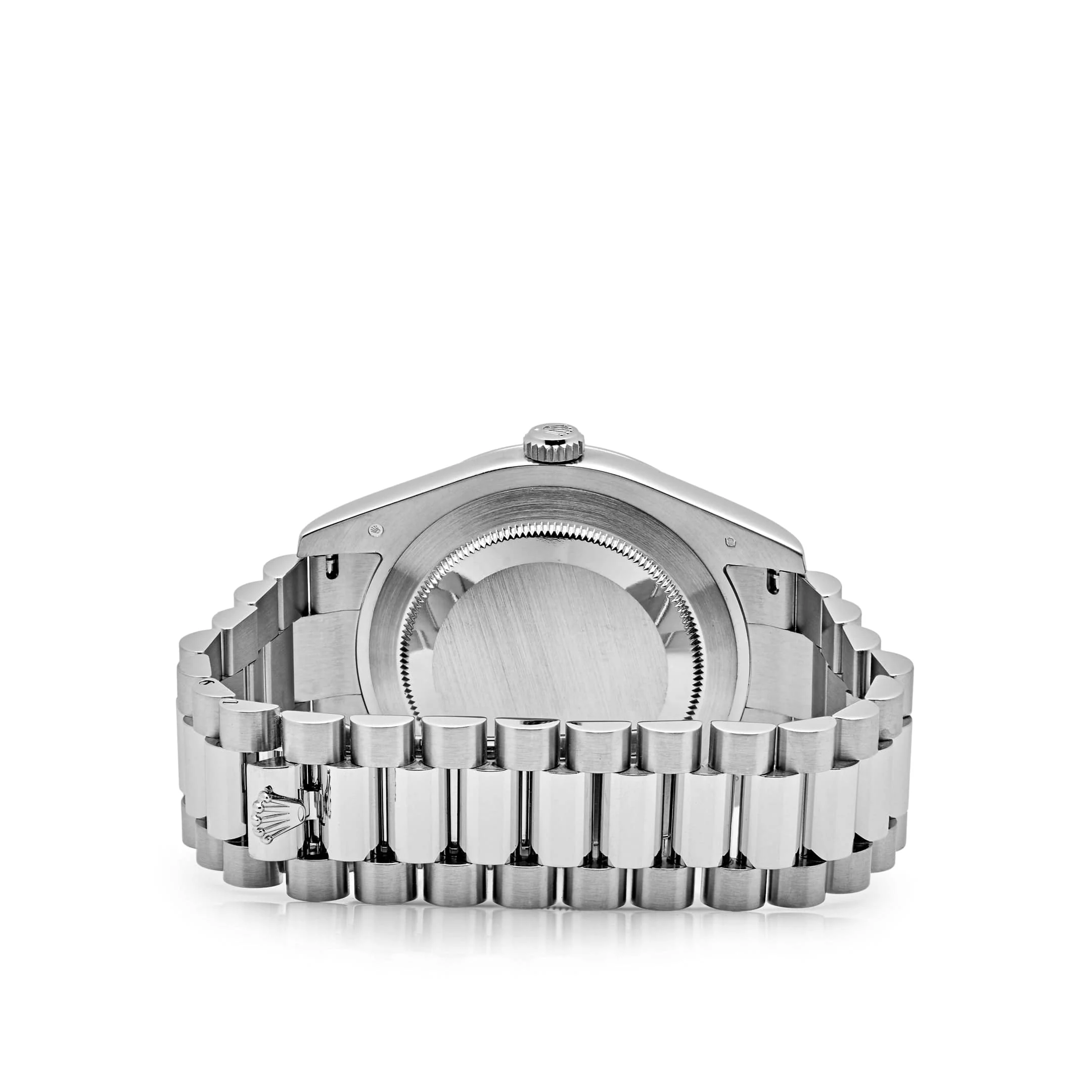 Rolex Day-Date II 218206 Platinum Blue Diamond Dial (2011)