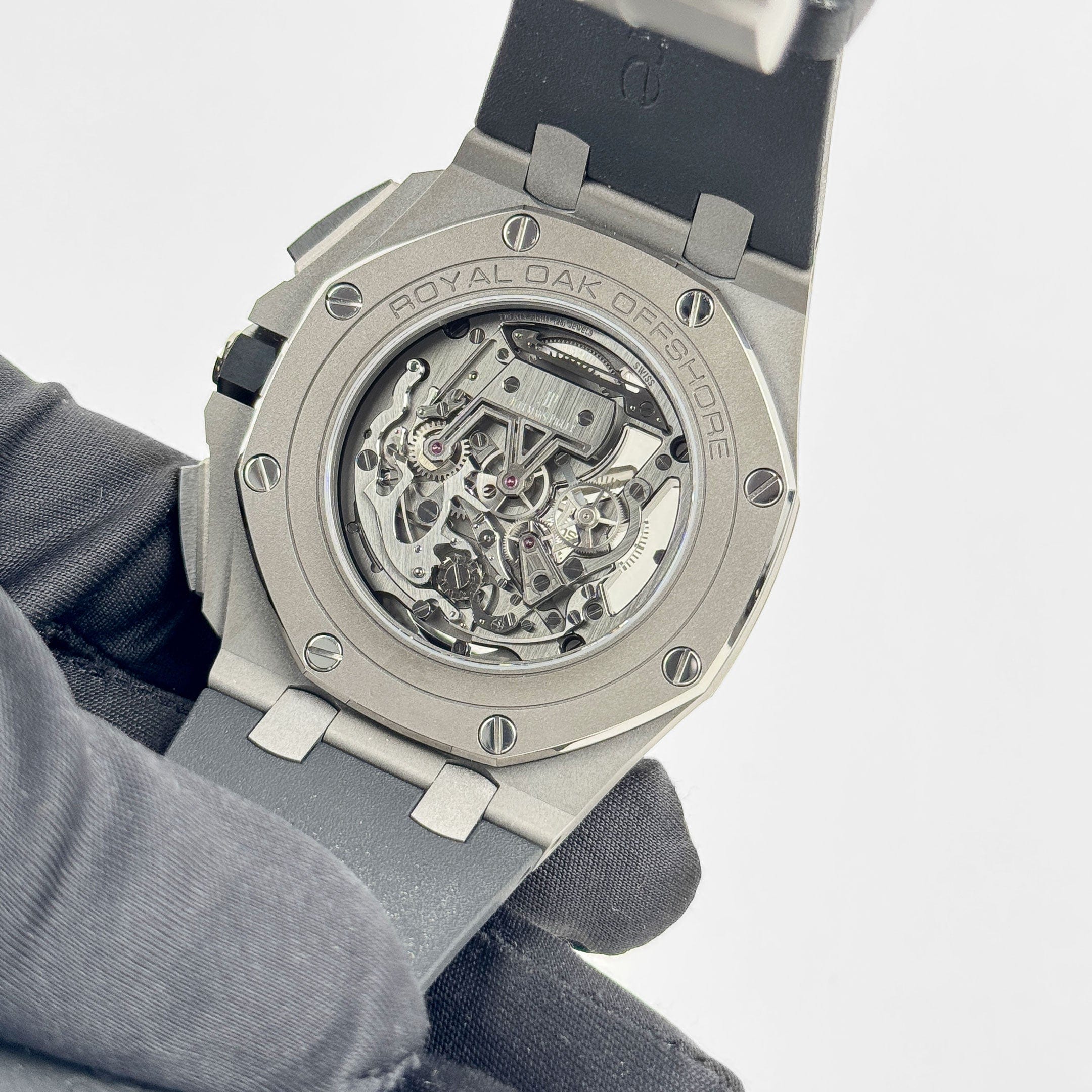 Audemars Piguet Royal Oak Offshore 26407TI.GG.A002CA.01 Tourbillon Chronograph Titanium (2017)