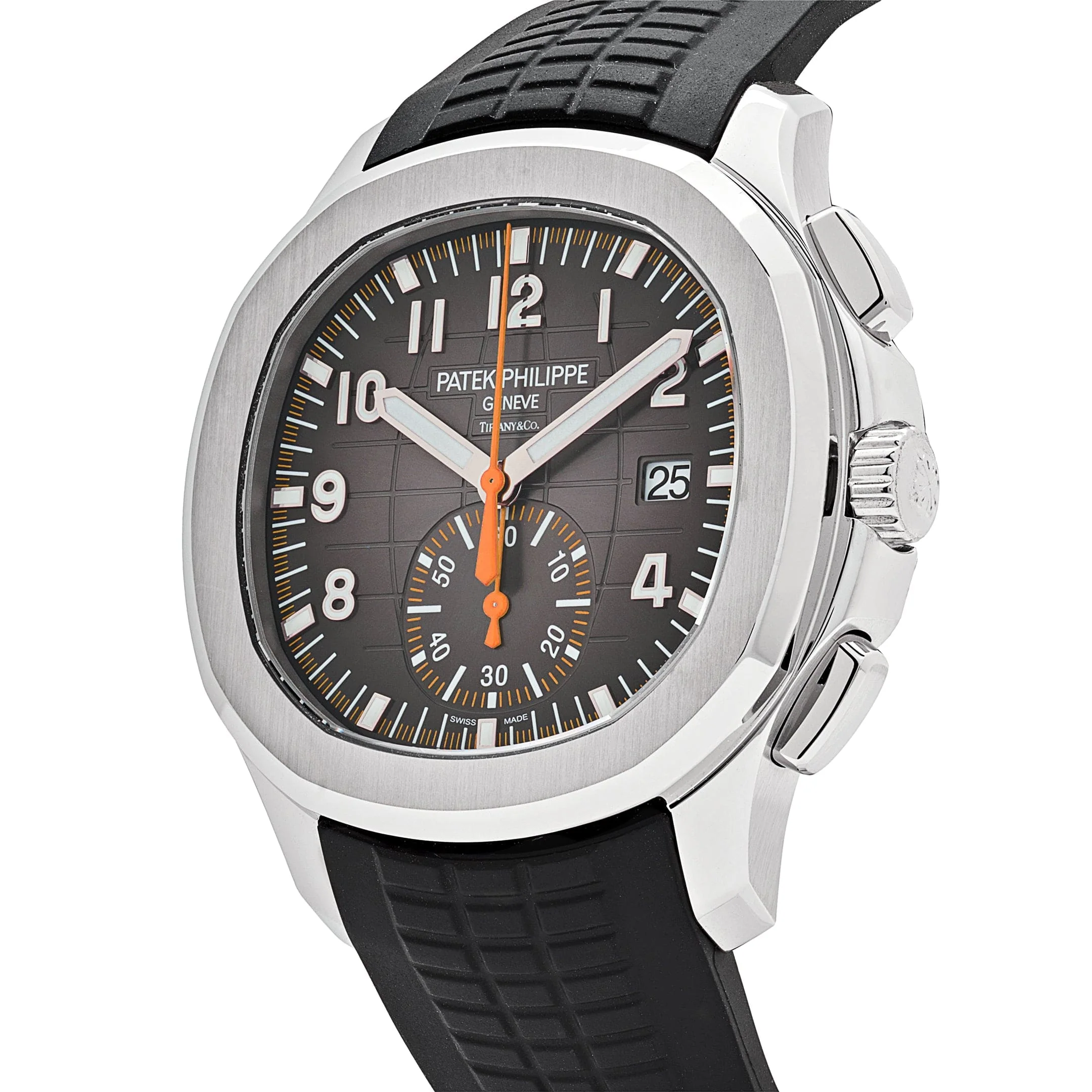 Patek Philippe Aquanaut Chronograph 5968A-001 'Tiffany & Co.' Stainless Steel Black Dial