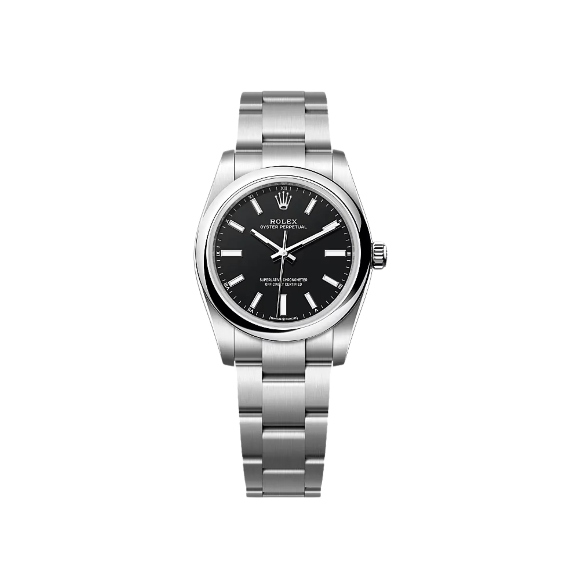Rolex Oyster Perpetual 34 124200 Stainless Steel Black Dial (2025)
