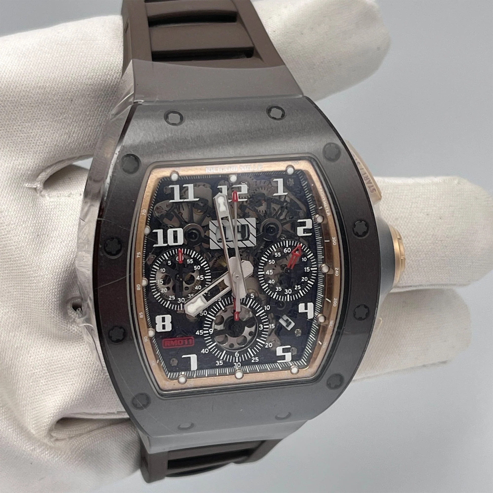 Richard Mille RM 011 Brown Ceramic TZP Asia Limited Edition of 50