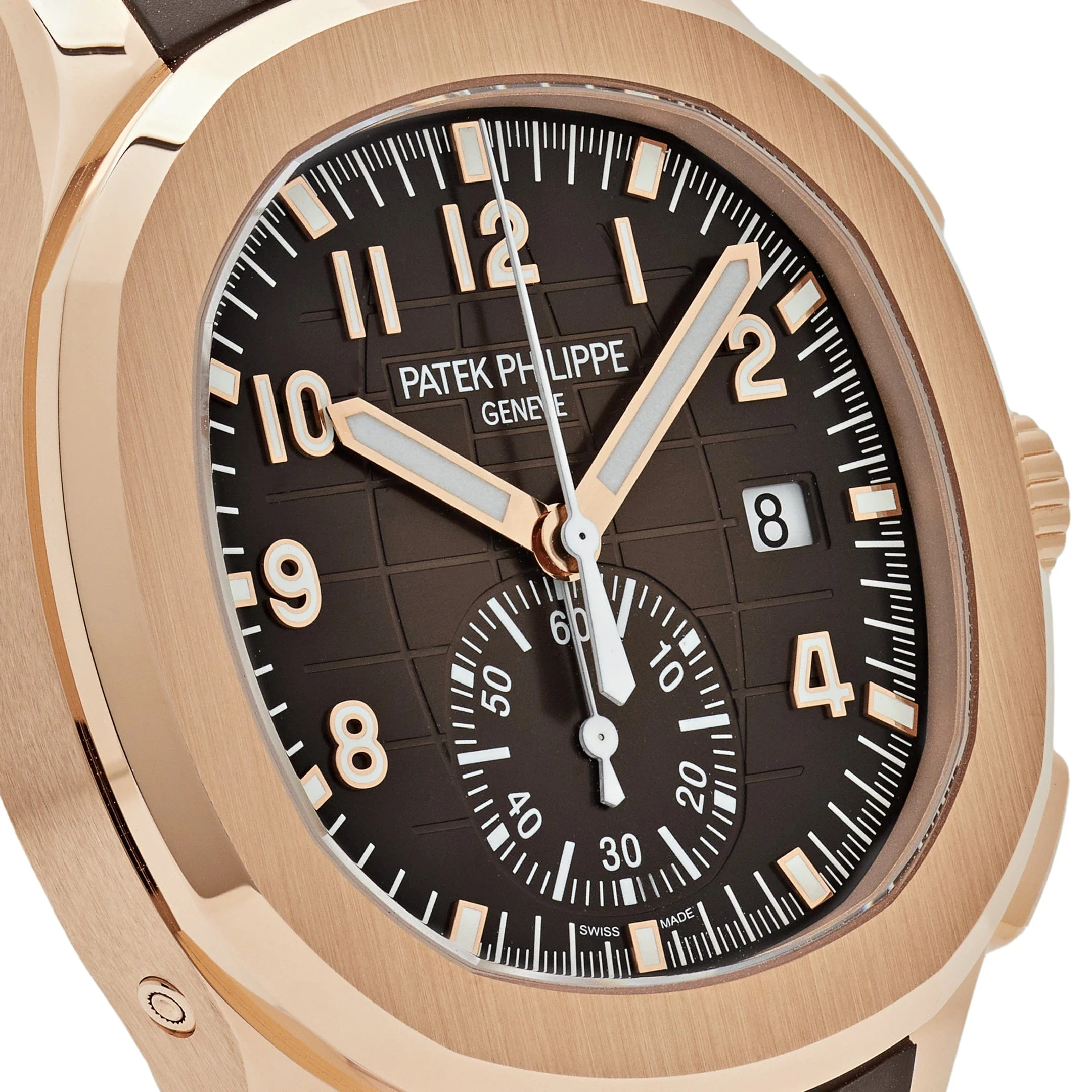 Patek Philippe Aquanaut 5968R-001 Chronograph Rose Gold Brown Dial (2025)
