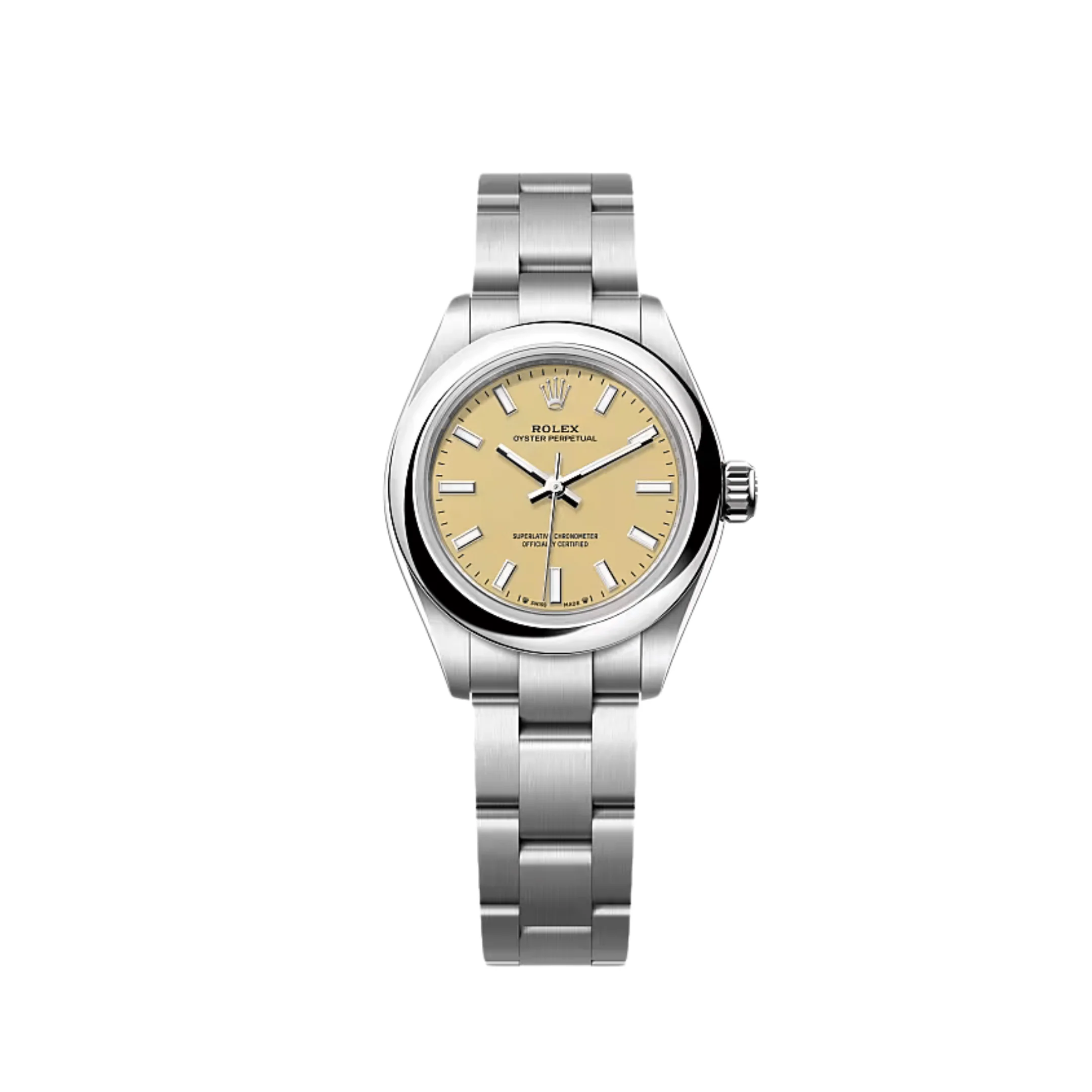 Rolex Oyster Perpetual 28 276200 'Ladies' Stainless Steel Beige Dial (2025)
