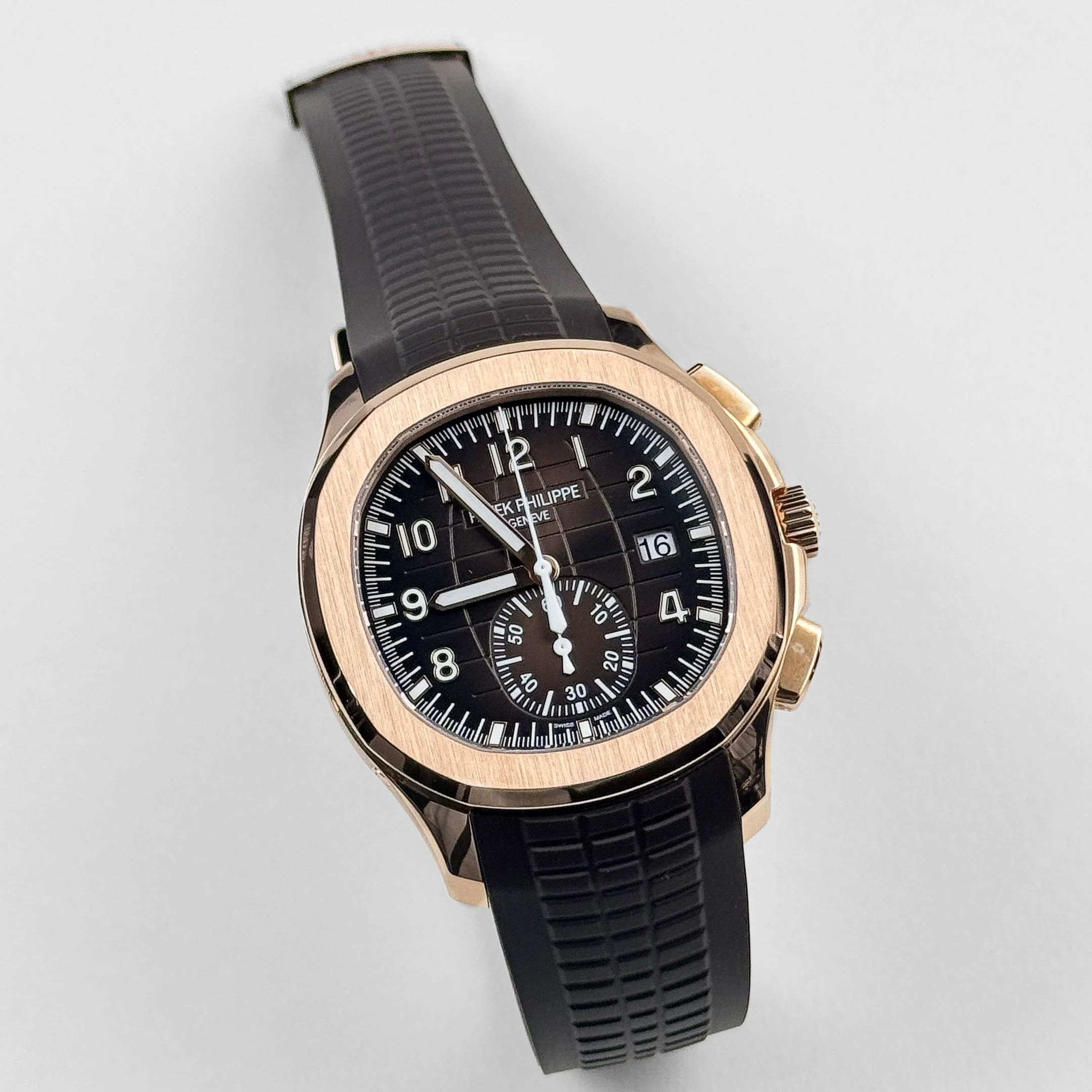 Patek Philippe Aquanaut 5968R-001 Chronograph Rose Gold Brown Dial (2023)