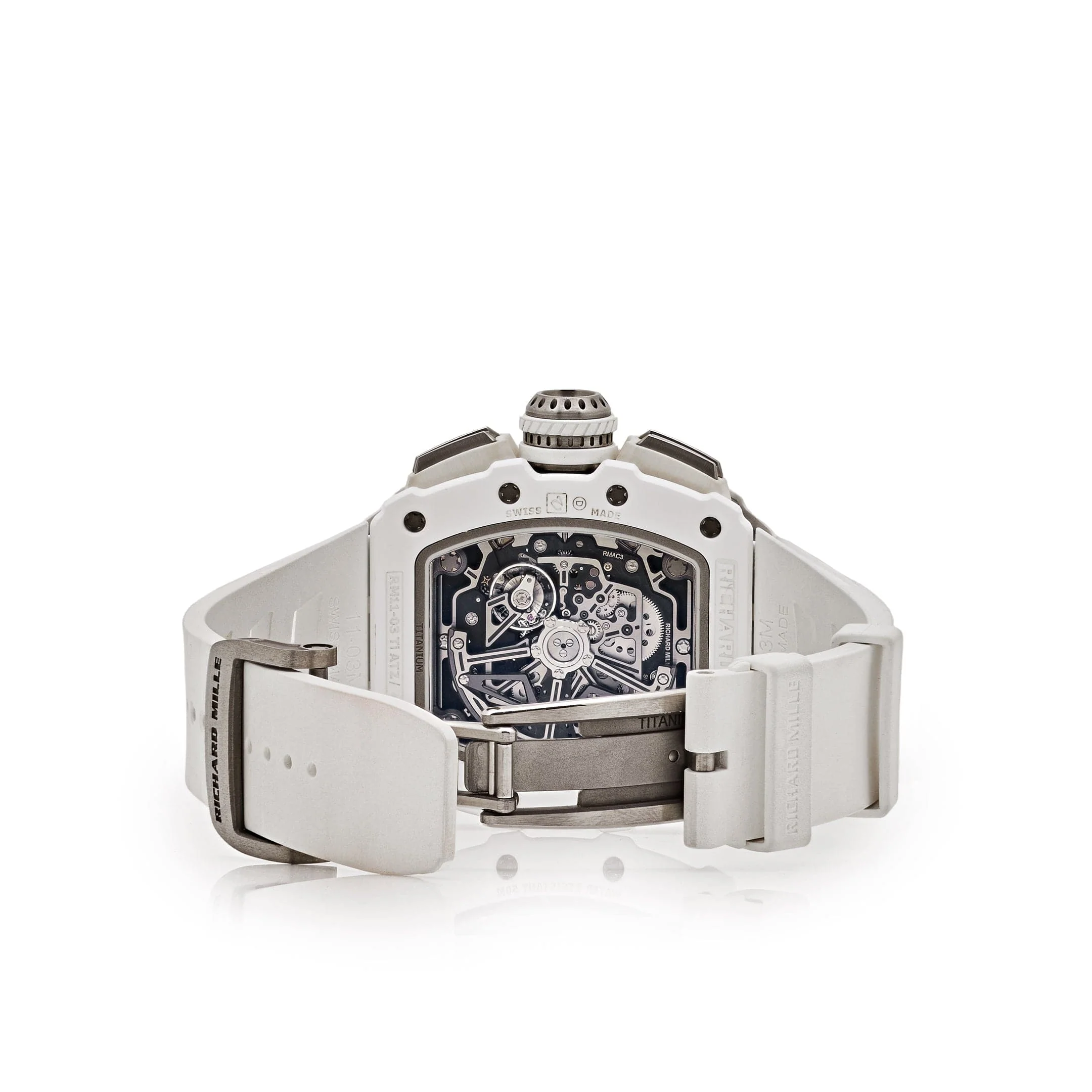 Richard Mille RM 11-03 'Last White Edition' Automatic Flyback Chronograph White Ceramic Limited Edition of 33 pieces
